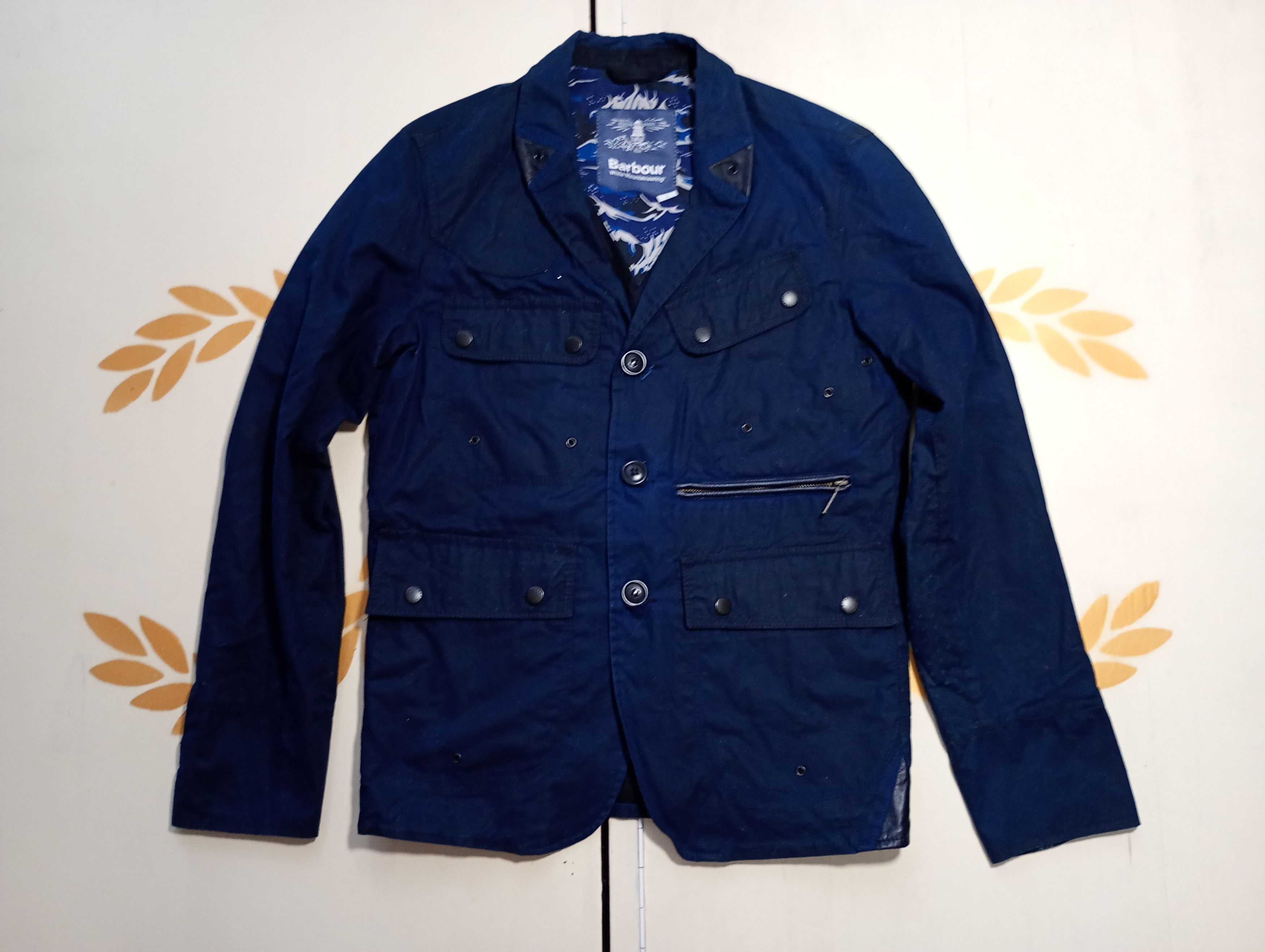Barbour Barbour White Mountaineering Wax Lapel Jacket Size US S / EU 44-46 / 1 - 2 Thumbnail