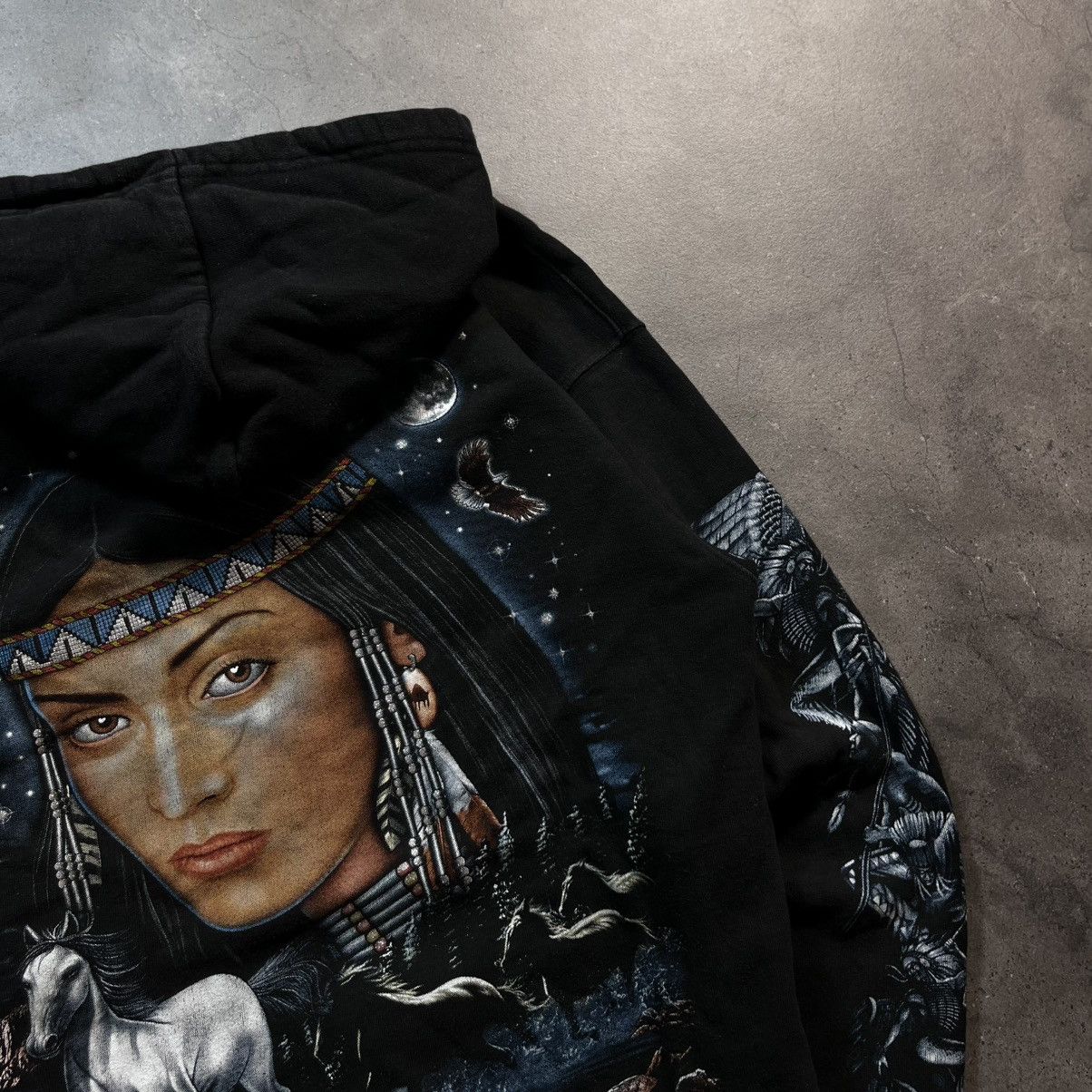 Band Tees Vintage 00s Avant Garde Rock Metal Style Zip Hoodie Indie Size US L / EU 52-54 / 3 - 12 Thumbnail
