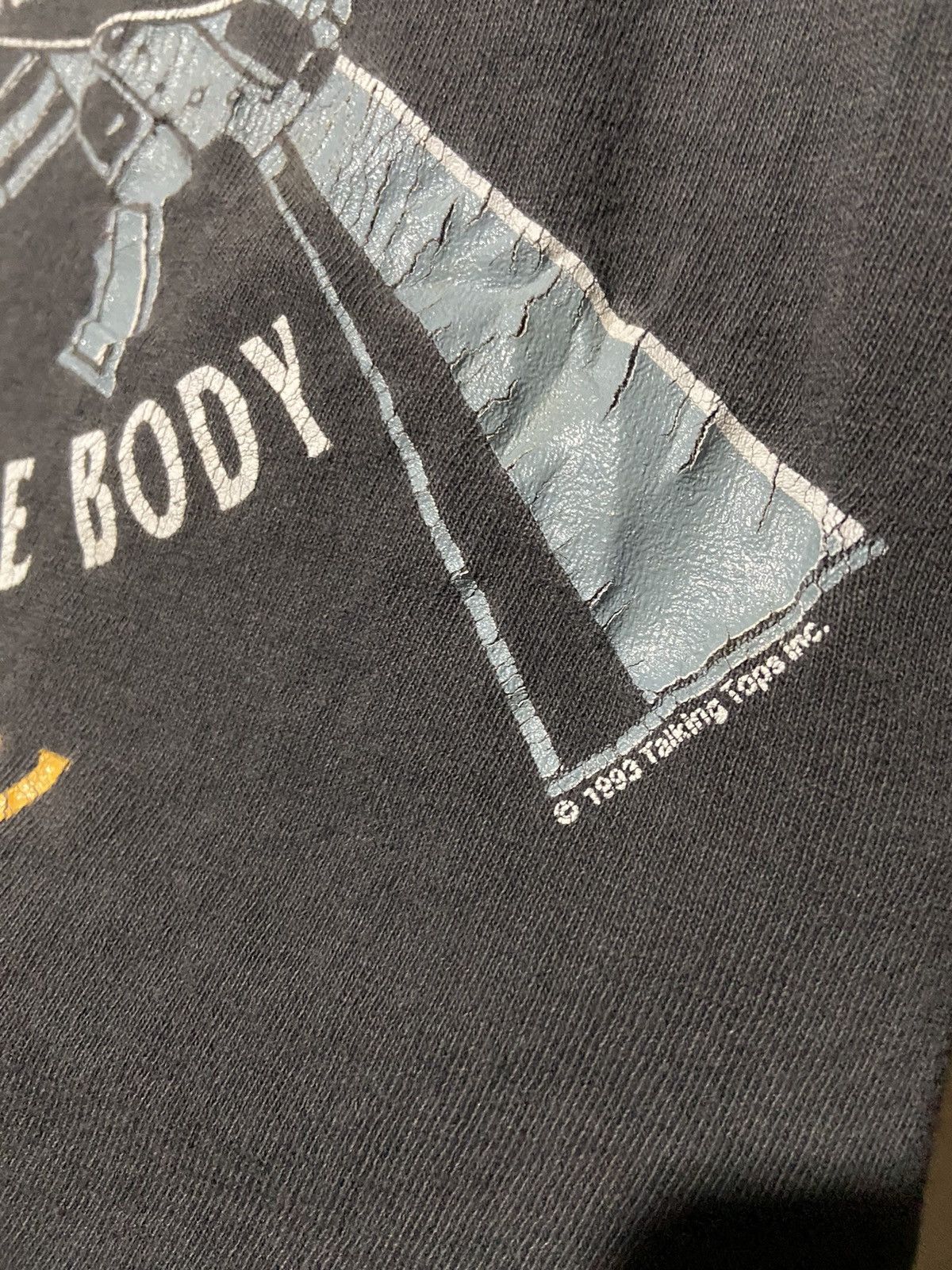 Vintage Vintage Pain is fear leaving the body nice fade t-shirt XL Size US XL / EU 56 / 4 - 4 Thumbnail
