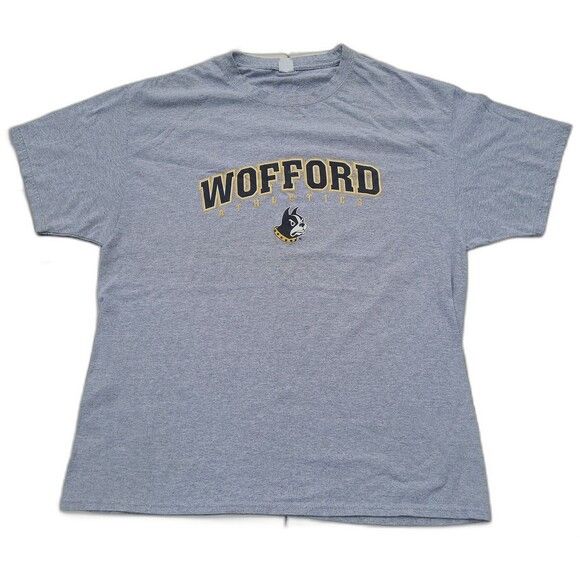 NCAA Vtg Wofford University Terrier Hanes T-shirt Size US XL / EU 56 / 4 - 1 Thumbnail