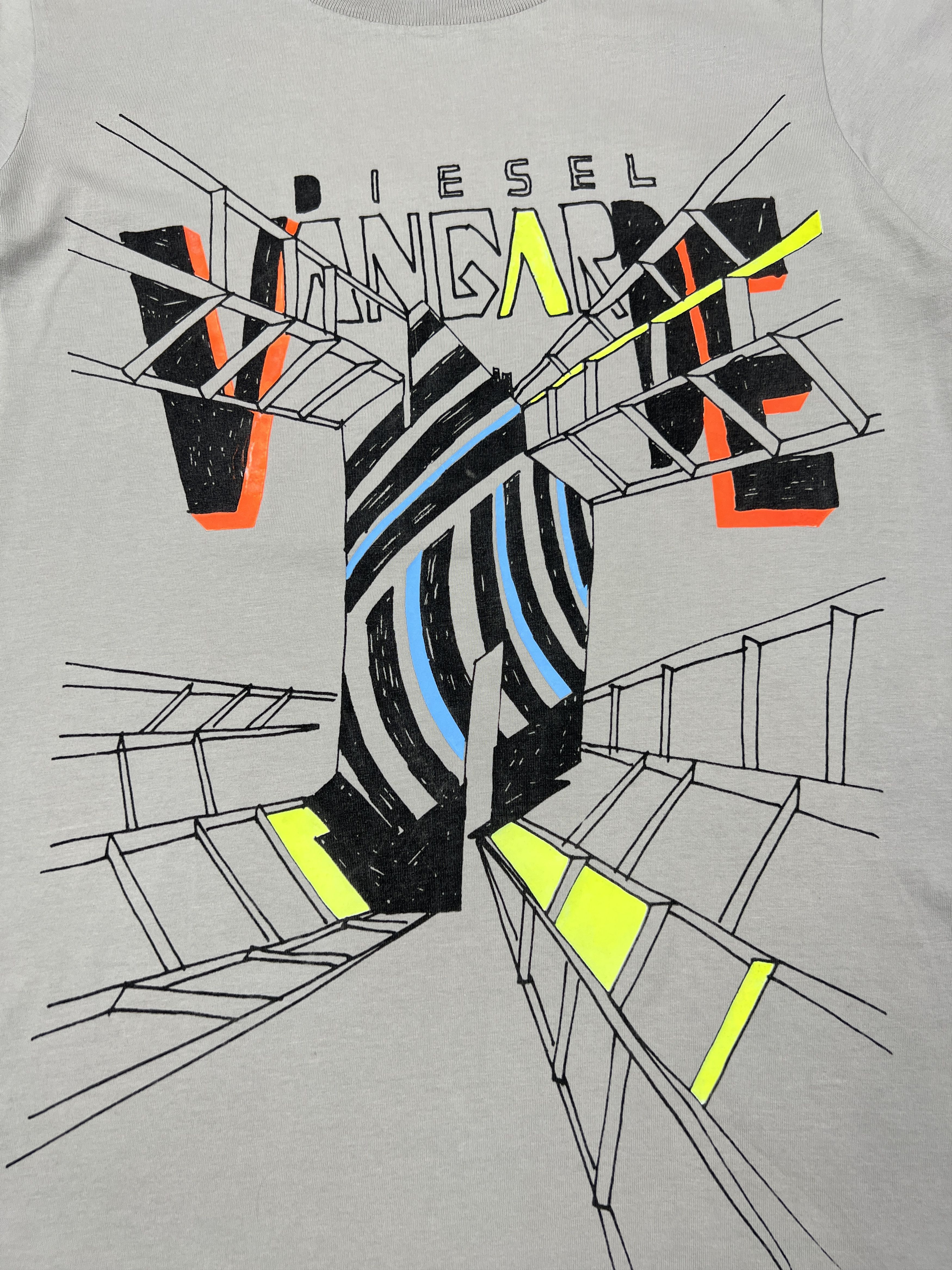 Diesel Y2K Diesel Avantgarde Front Pattern Tee Size US S / EU 44-46 / 1 - 3 Thumbnail