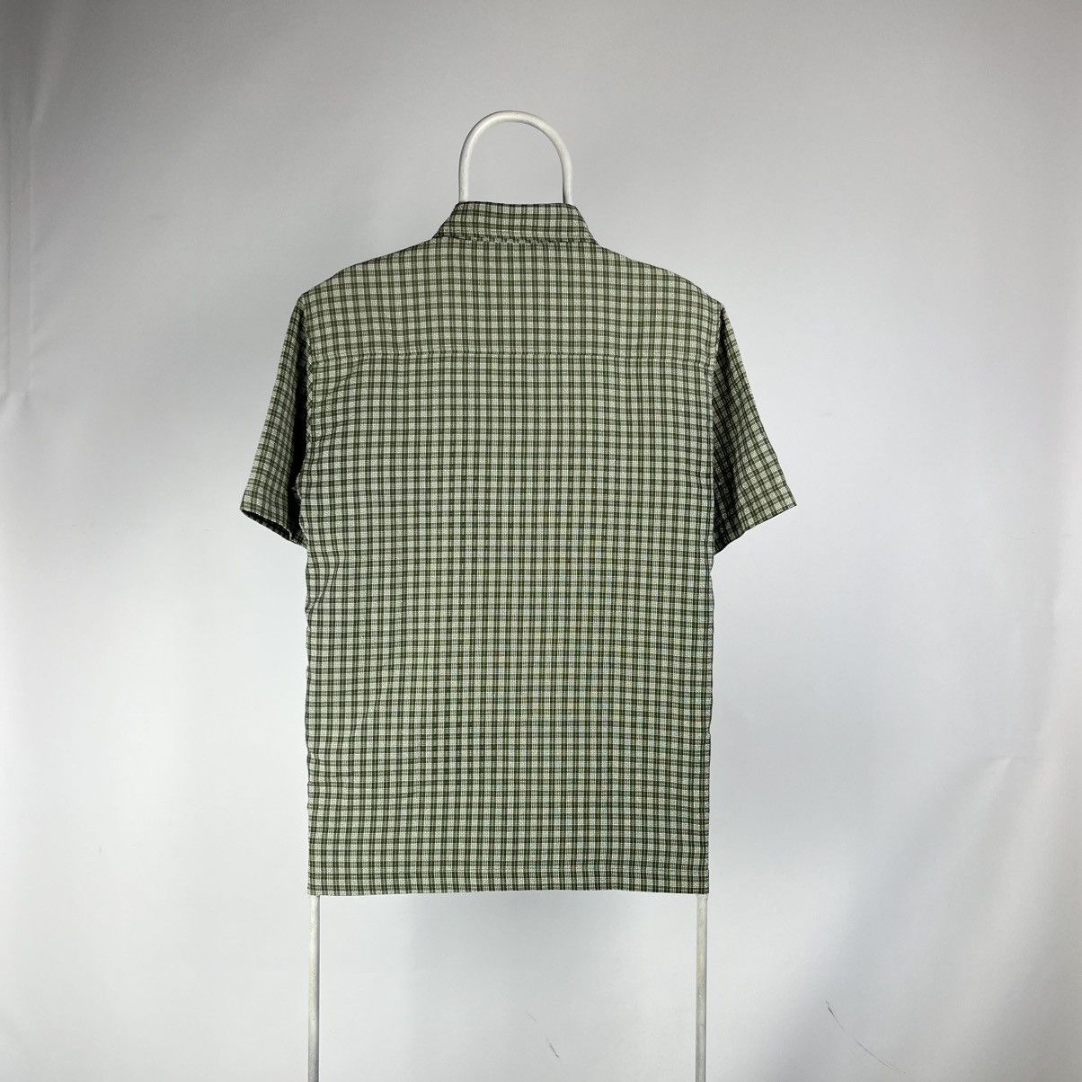 Fjallraven Fjallraven shirt check green white short sleeve equipment Size US M / EU 48-50 / 2 - 2 Thumbnail