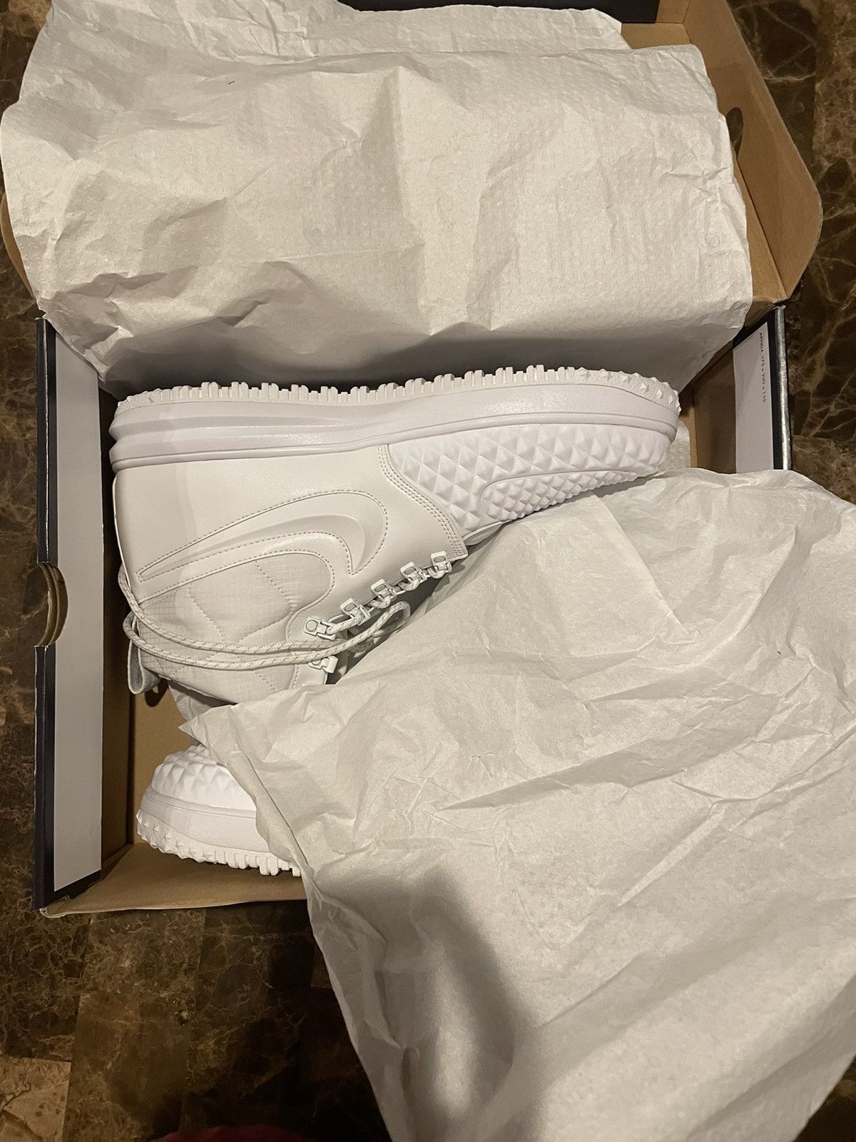 Nike NIKE Lunar Force 1 Winterized Duckboot Winter White Size US 14 / EU 47 - 7 Thumbnail