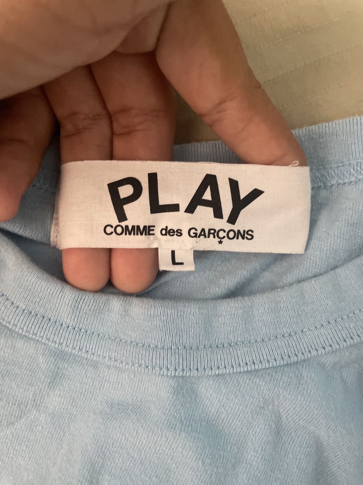 Comme des Garcons PLAY CDG Heart Tee Size US L / EU 52-54 / 3 - 3 Thumbnail