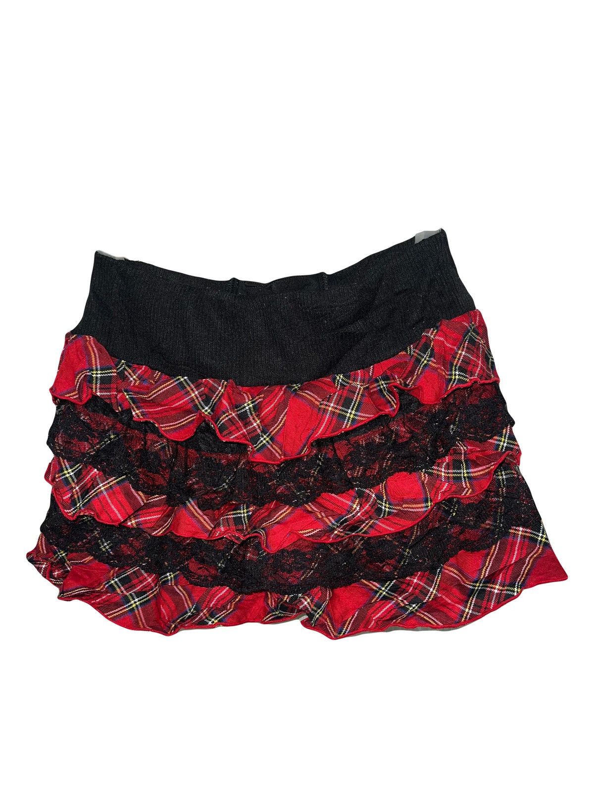 Japanese Brand Red Tartan iconic mini skirt 🥀🧛🏻‍♀️ Size 27" / US 4 / IT 40 - 2 Thumbnail