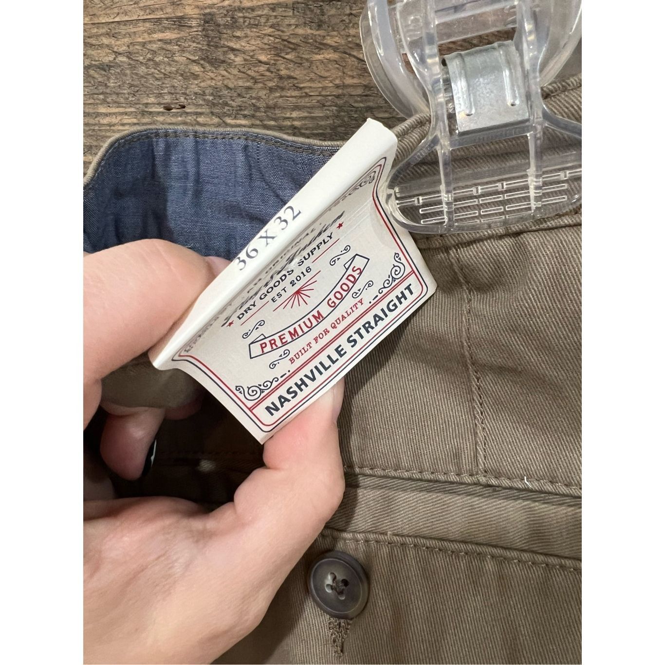 Flag & Anthem Flag & Anthem NWT chino pants straight sz 36 x 32 Size US 36 / EU 52 - 5 Thumbnail