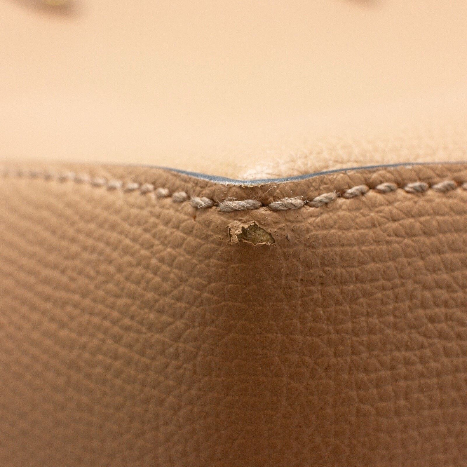 Burberry 1.8k$ Burberry Camel XL Leather Haymarket Check Tote Bag Size ONE SIZE - 13 Thumbnail