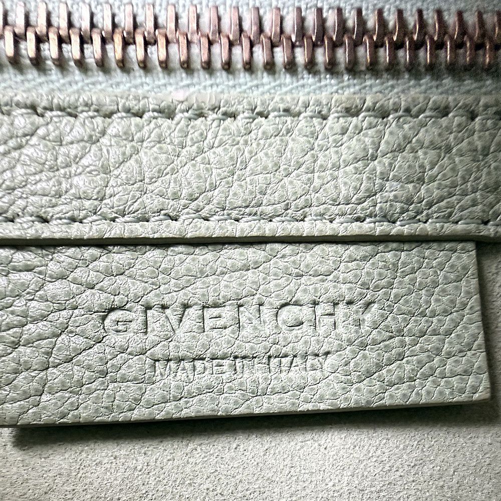 Givenchy Givenchy Gray Grained Leather Shoulder Bag Size ONE SIZE - 11 Thumbnail