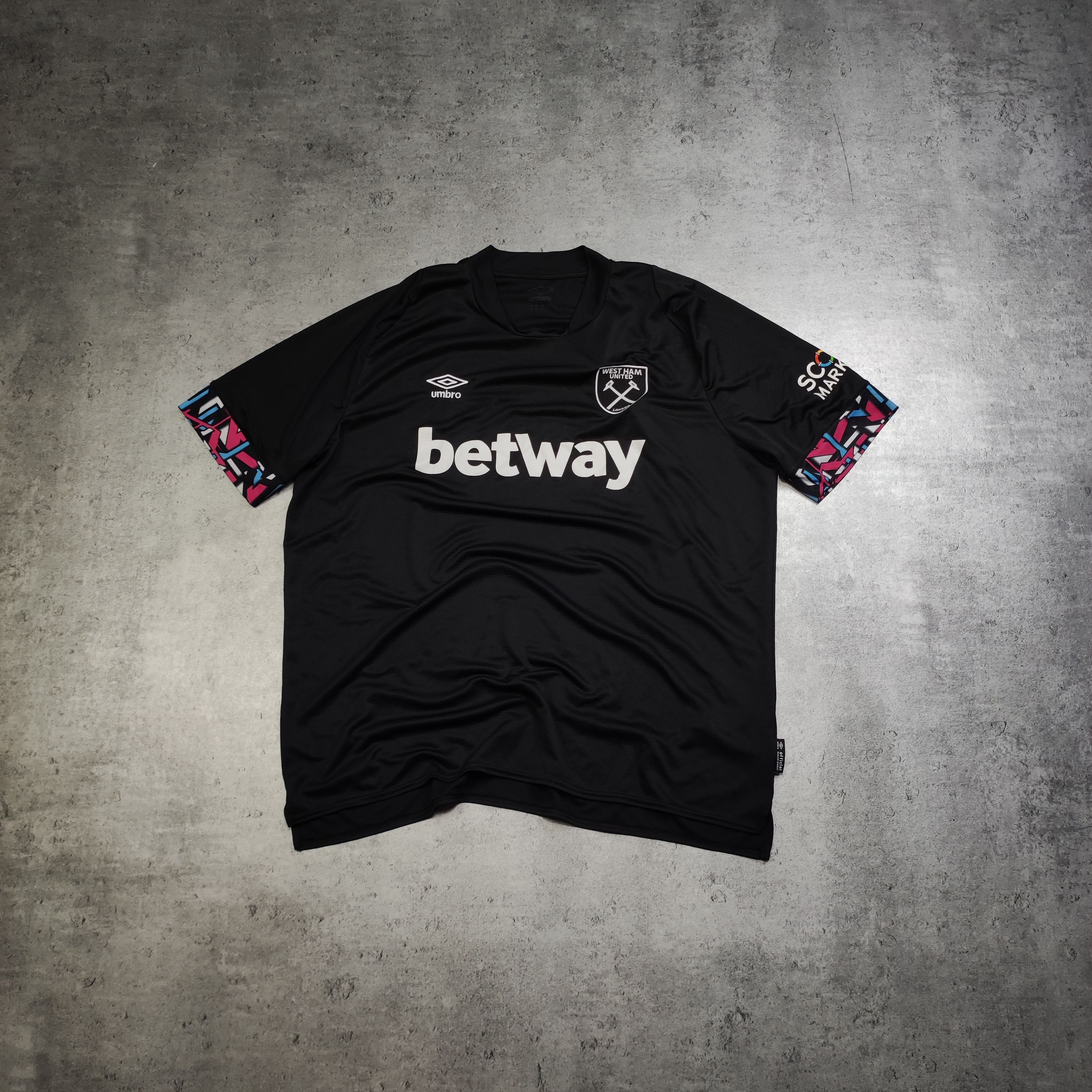 Vintage RARE Umbro x Football West Ham United 2022/23 Away Jersey Size US XL / EU 56 / 4 - 1 Thumbnail