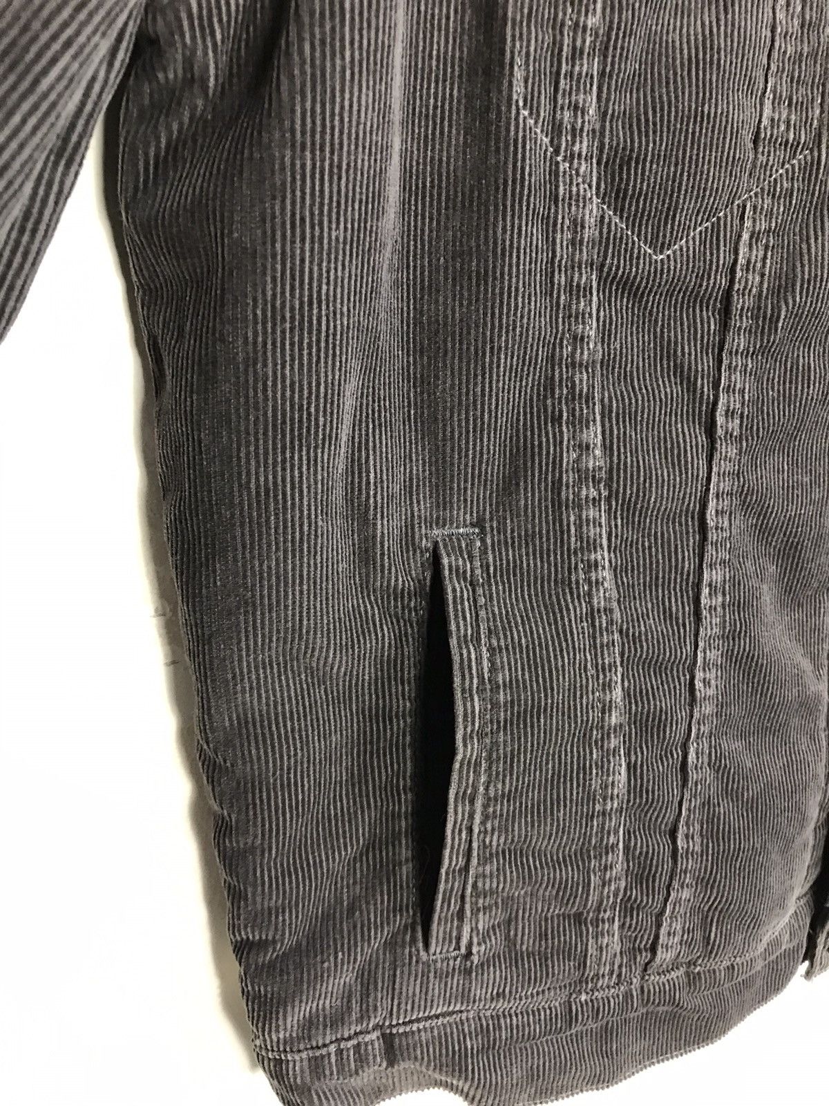 Japanese Brand Vtg Levi’s Strauss Sherpa Jacket Corduroy Distressed Design Size US L / EU 52-54 / 3 - 7 Thumbnail