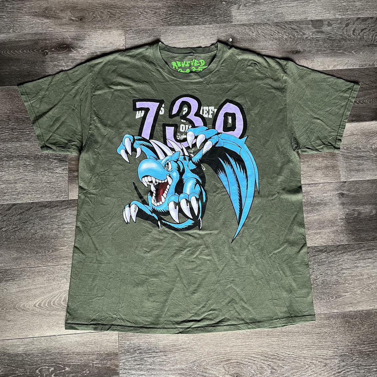 Asspizza Asspizza Babbitt Revived Yu-Gi-Oh Blue Eyes White Dragon Tee Size US XL / EU 56 / 4 - 1 Thumbnail