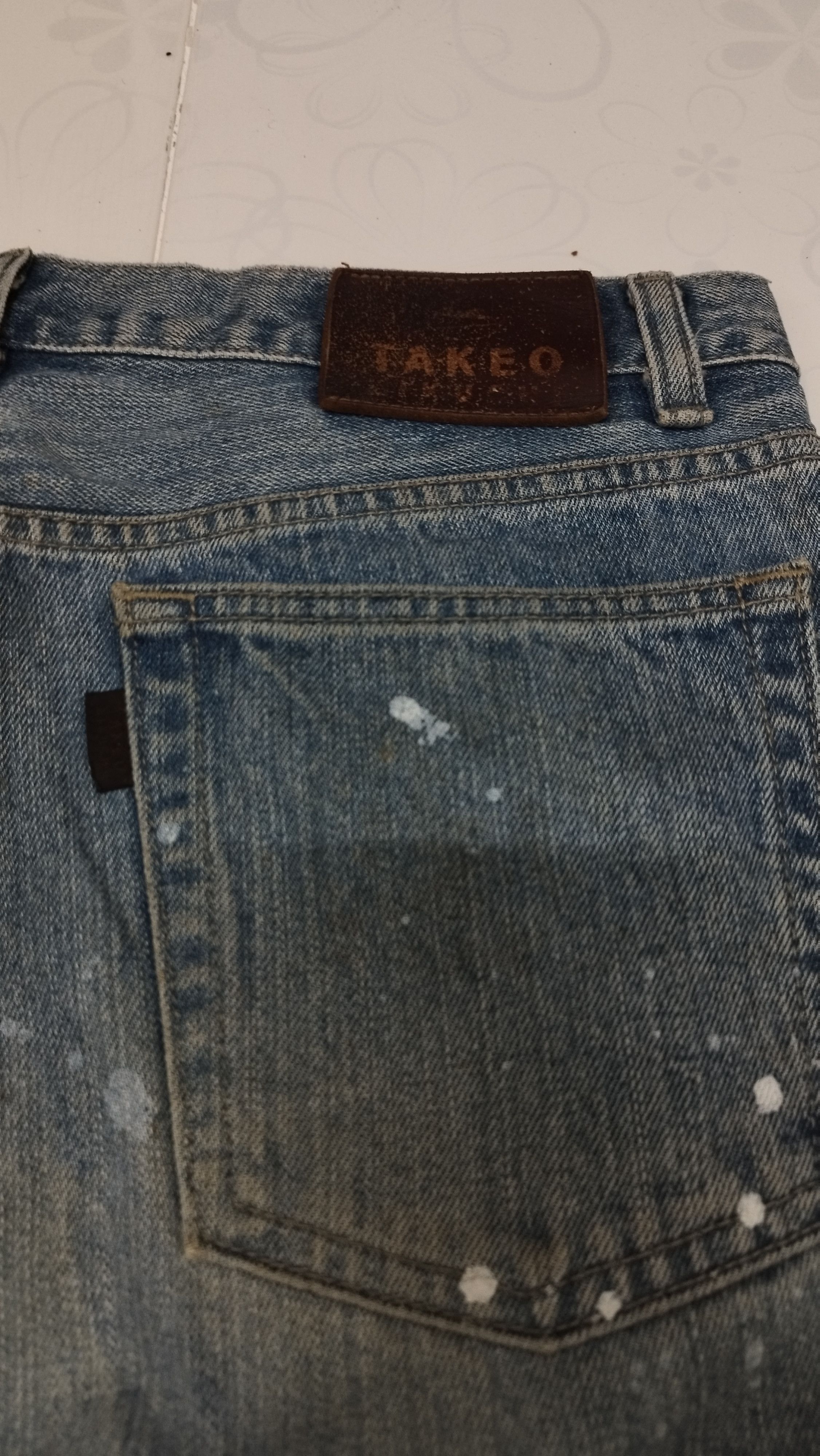 Hysteric Glamour × Le Grande Bleu (L.G.B.) × Takeo Kikuchi Takeo kikuchi distrssed original production Size US 33 - 9 Thumbnail
