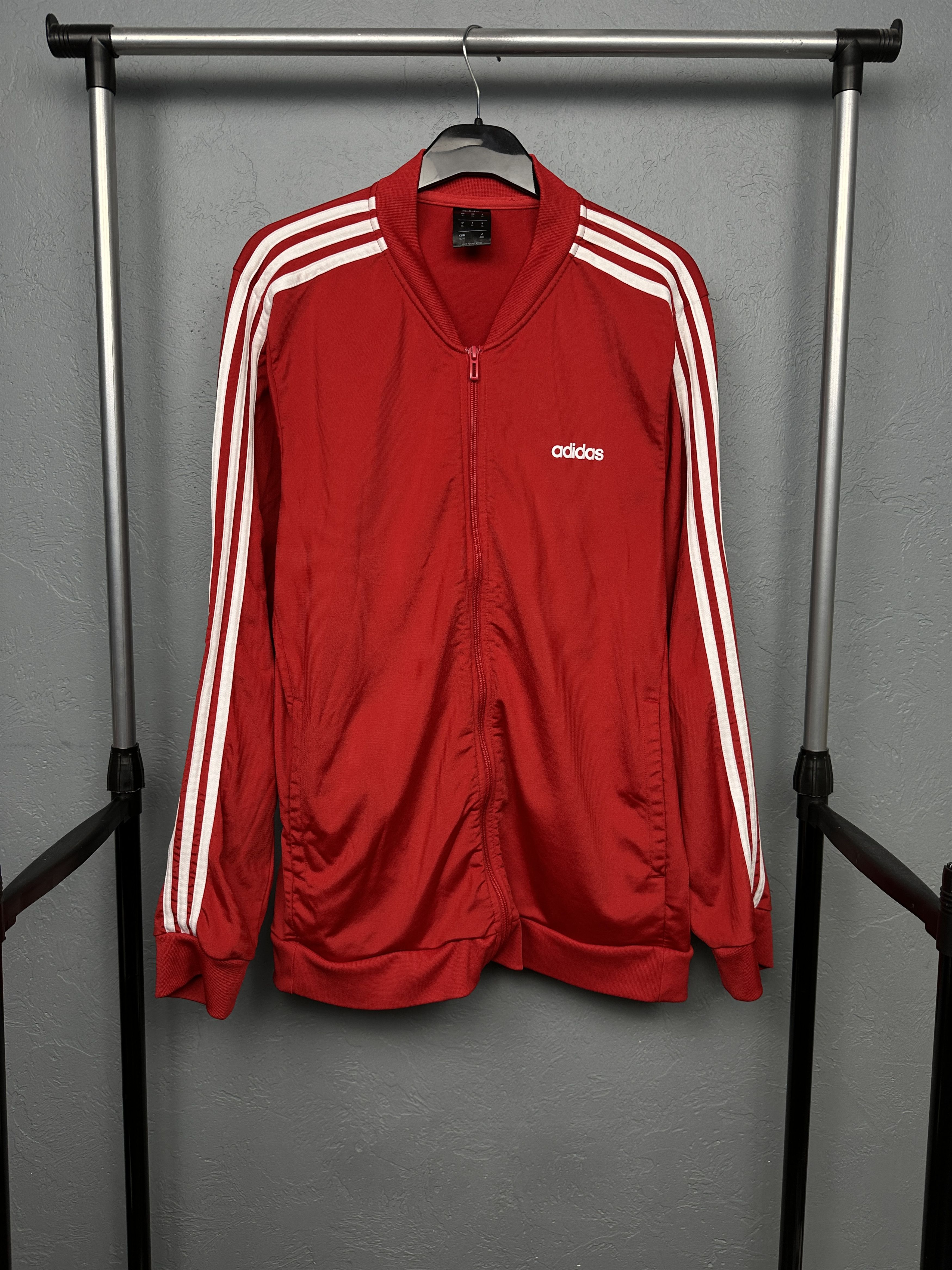 Adidas Adidas Vintage Mens Bomber Track Top Jacket Size US XL / EU 56 / 4 - 1 Thumbnail