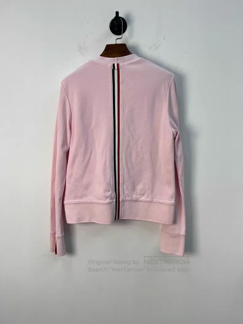 Thom Browne Thom Browne Cherry Blossom Pink Knit Cardigan Size US S / EU 44-46 / 1 - 2 Thumbnail
