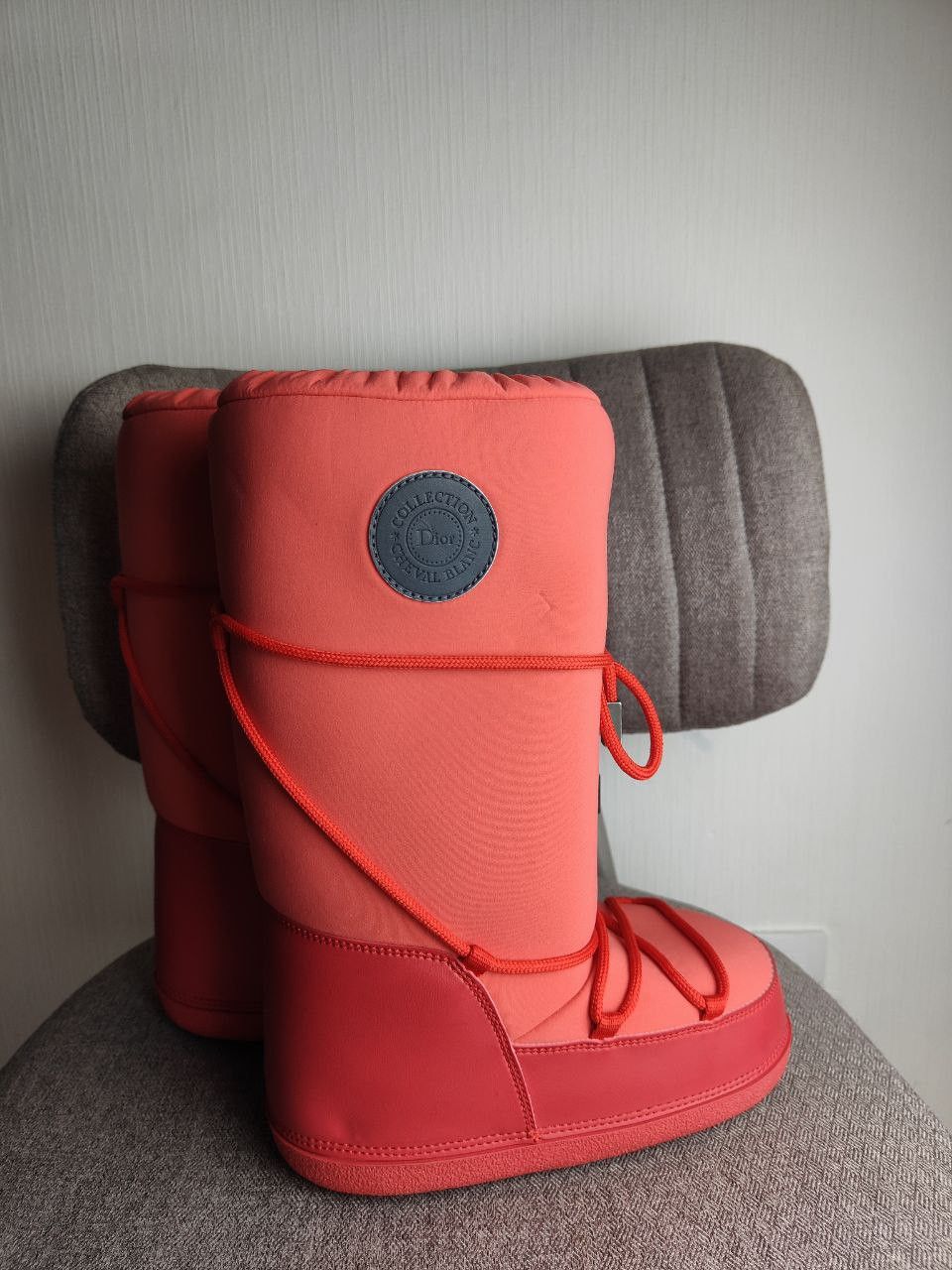 Dior Y2K Dior by John Galliano Blanc Cheval Collection Snow Boots Size US 7 / IT 37 - 4 Thumbnail