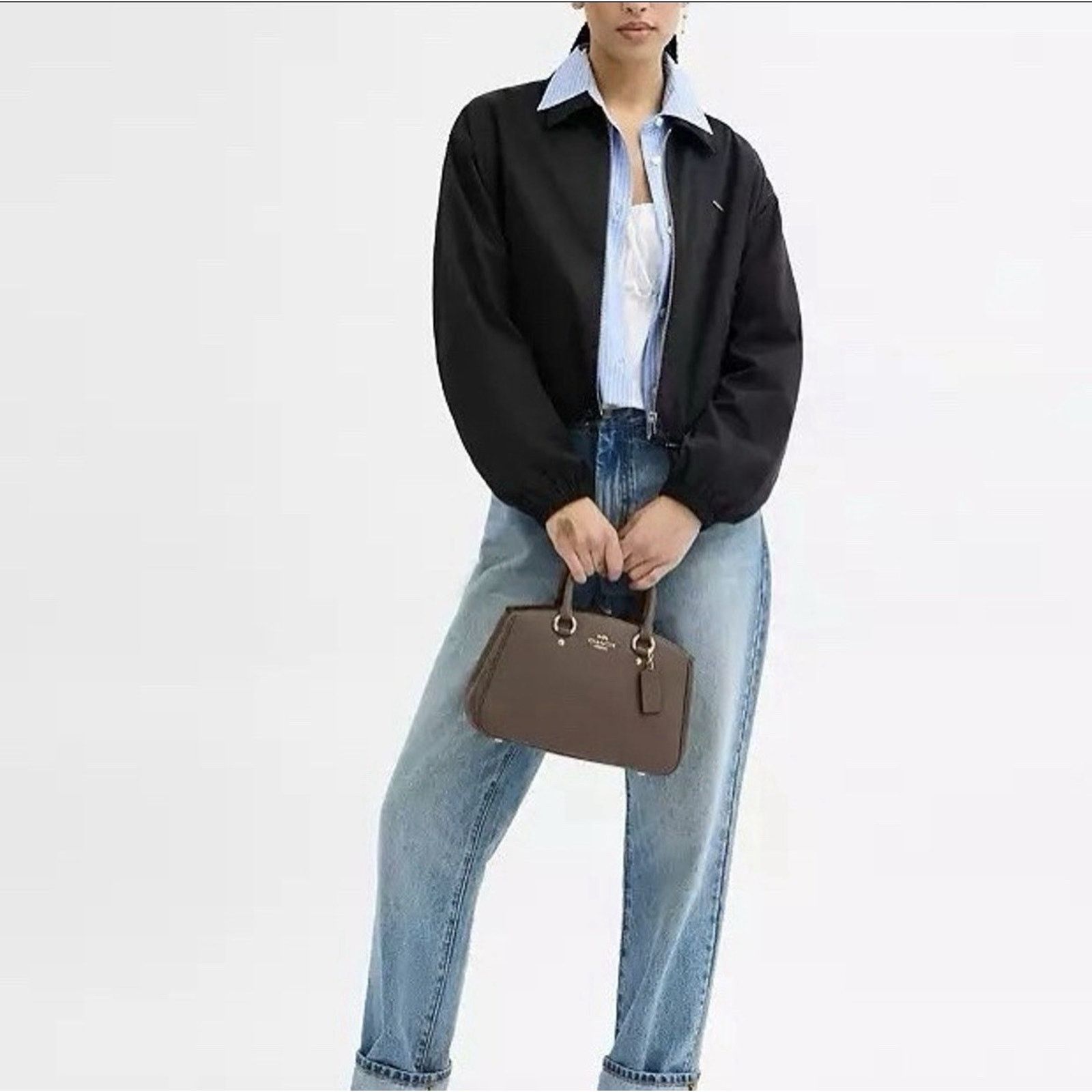 Coach NWT Coach Small Savannah Leather Carryall Satchel CAL54 Size ONE SIZE - 4 Thumbnail