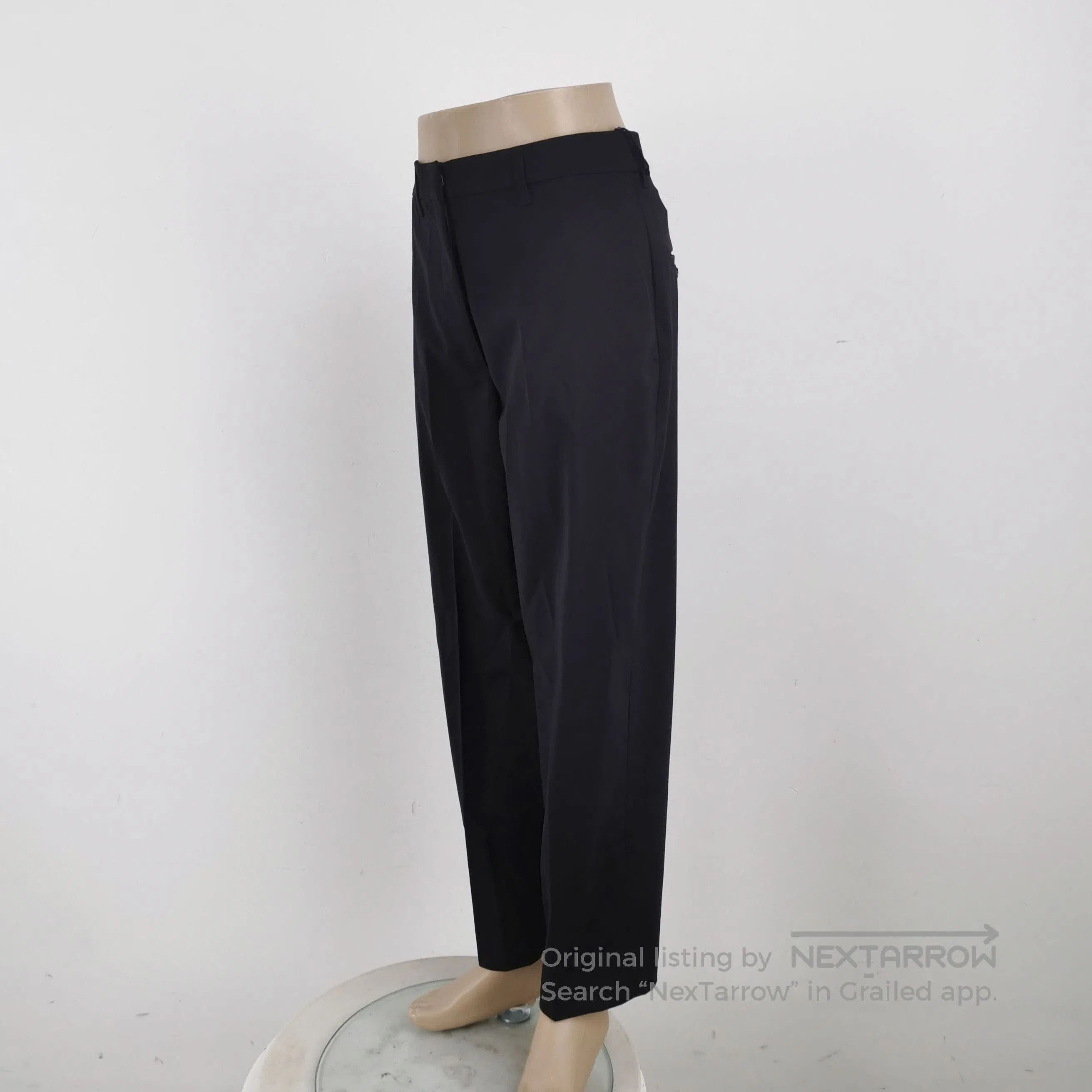 Prada Prada Wool Solid Color Trousers in Size 38 . Size 37" - 2 Thumbnail