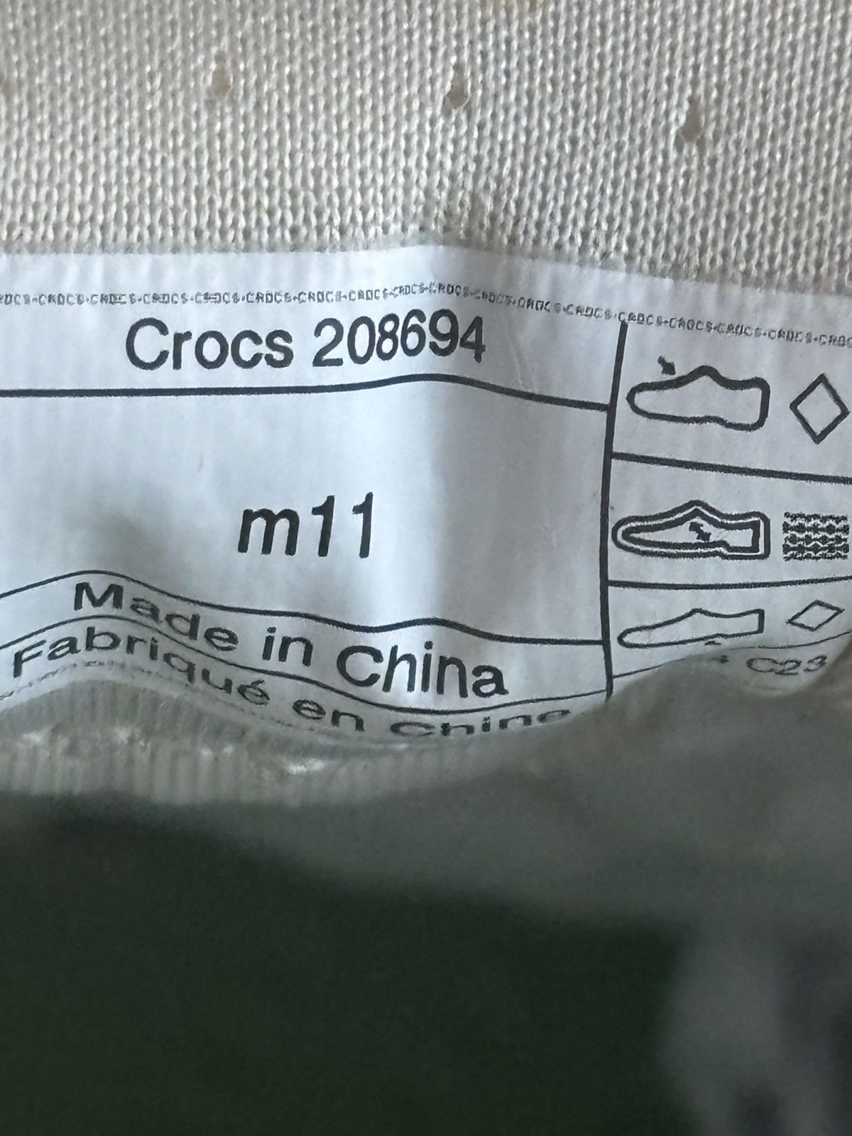 Crocs × Salehe Bembury Salehebembury x Juniper Tahini Crocs Size US 11 / EU 44 - 7 Thumbnail