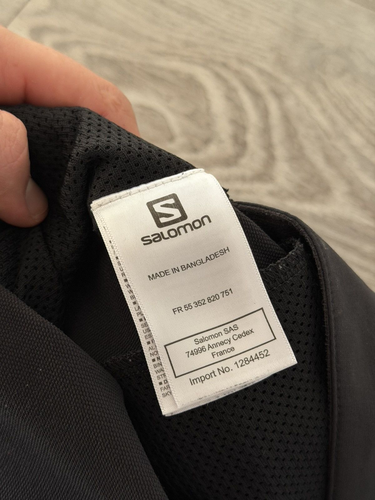 Salomon Salomon Lab System Outdoor Climawind S Logo Trail Pants Size US 30 / EU 46 - 17 Thumbnail
