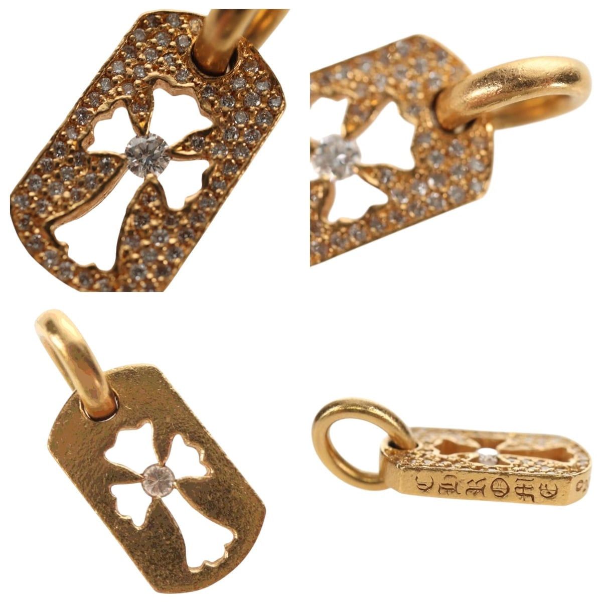 Chrome Hearts Chrome Hearts Tiny Cutout Cross Charm Size ONE SIZE - 4 Thumbnail