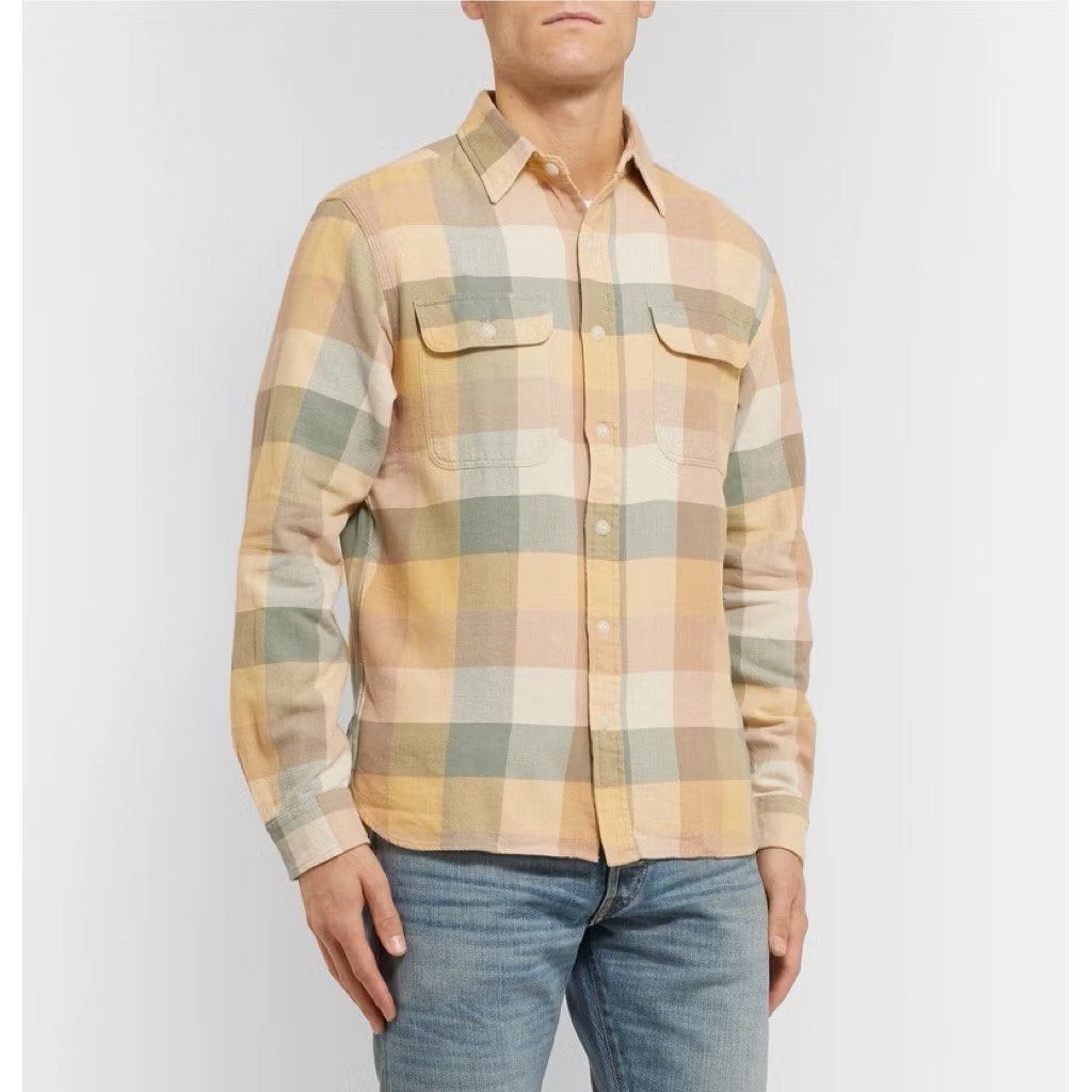 RRL Ralph Lauren rrl shirt flanel Size US L / EU 52-54 / 3 - 1 Thumbnail