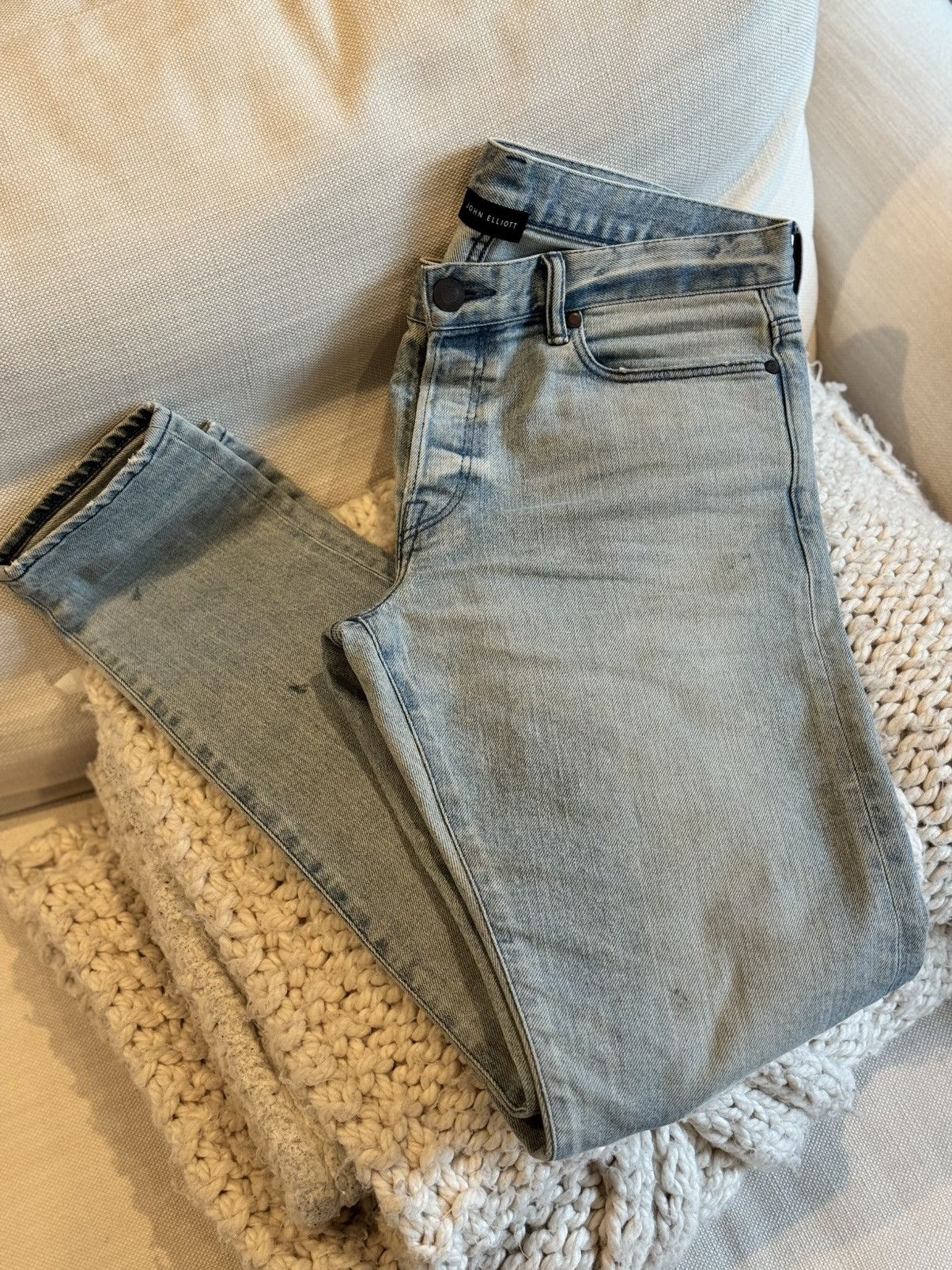 John Elliott John Elliott Cast 2 Slim Jeans Size US 31 - 1 Thumbnail