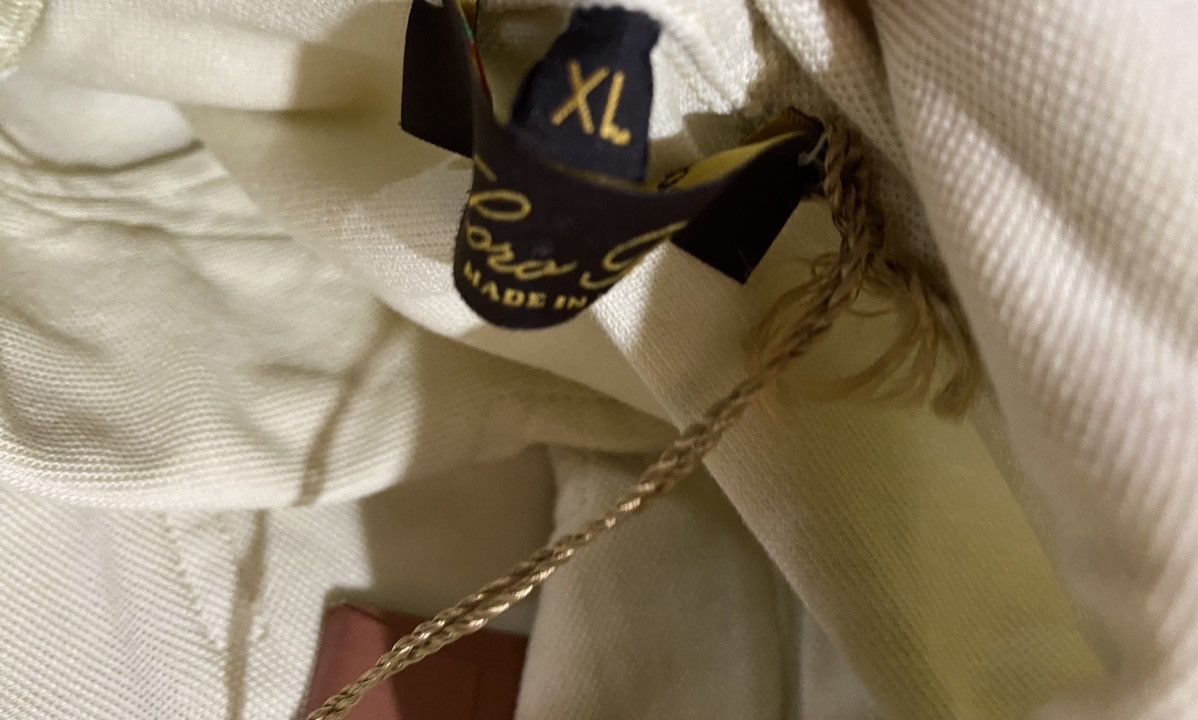 Loro Piana Loro Piana 🇮🇹 Pale Lime LS Open Polo XL NWT Made in Italy Size US L / EU 52-54 / 3 - 3 Thumbnail