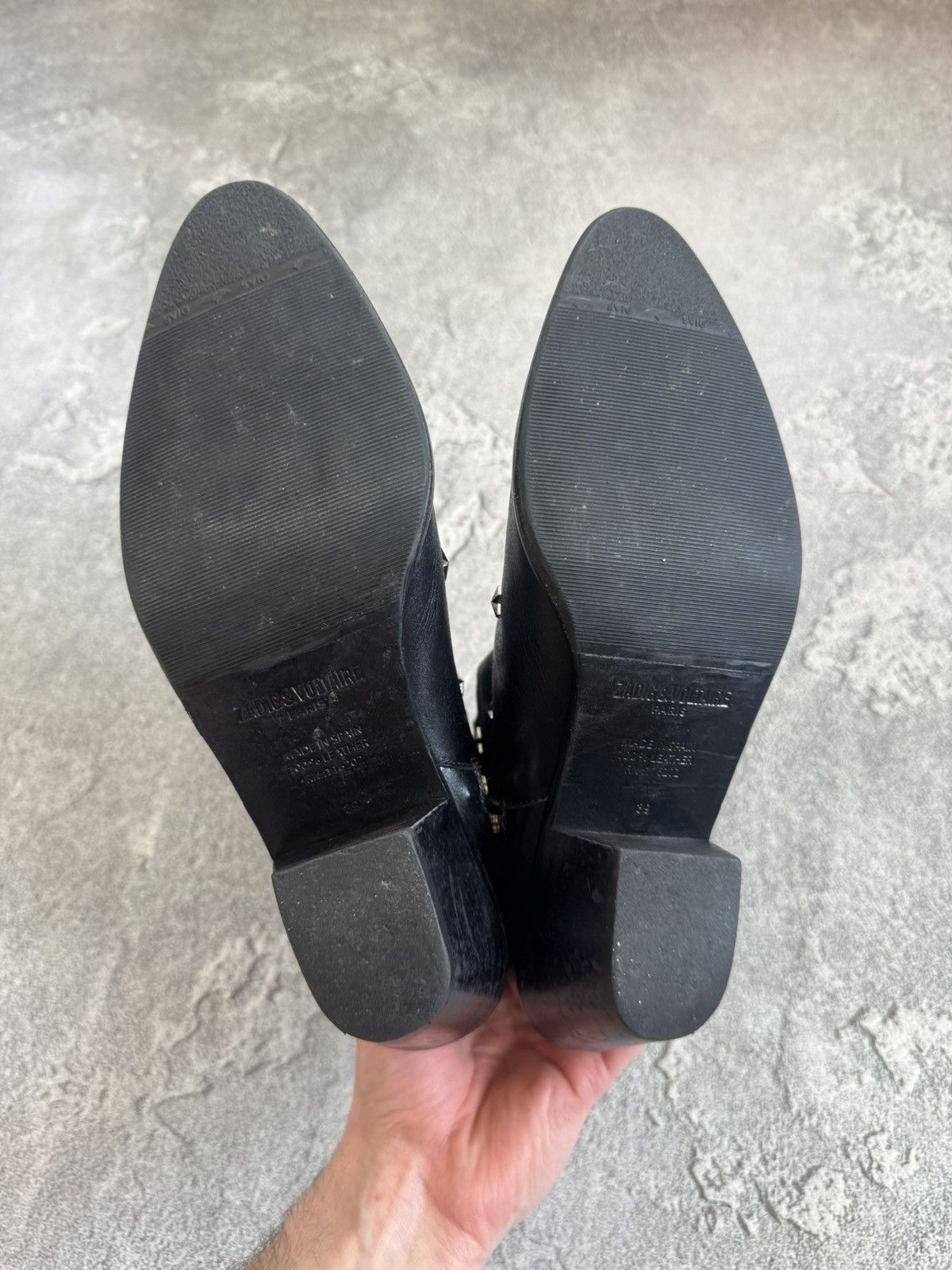 Zadig & Voltaire Zadig & Voltaire tyler pointed tor star studded ankle boots Size US 9 / IT 39 - 23 Thumbnail