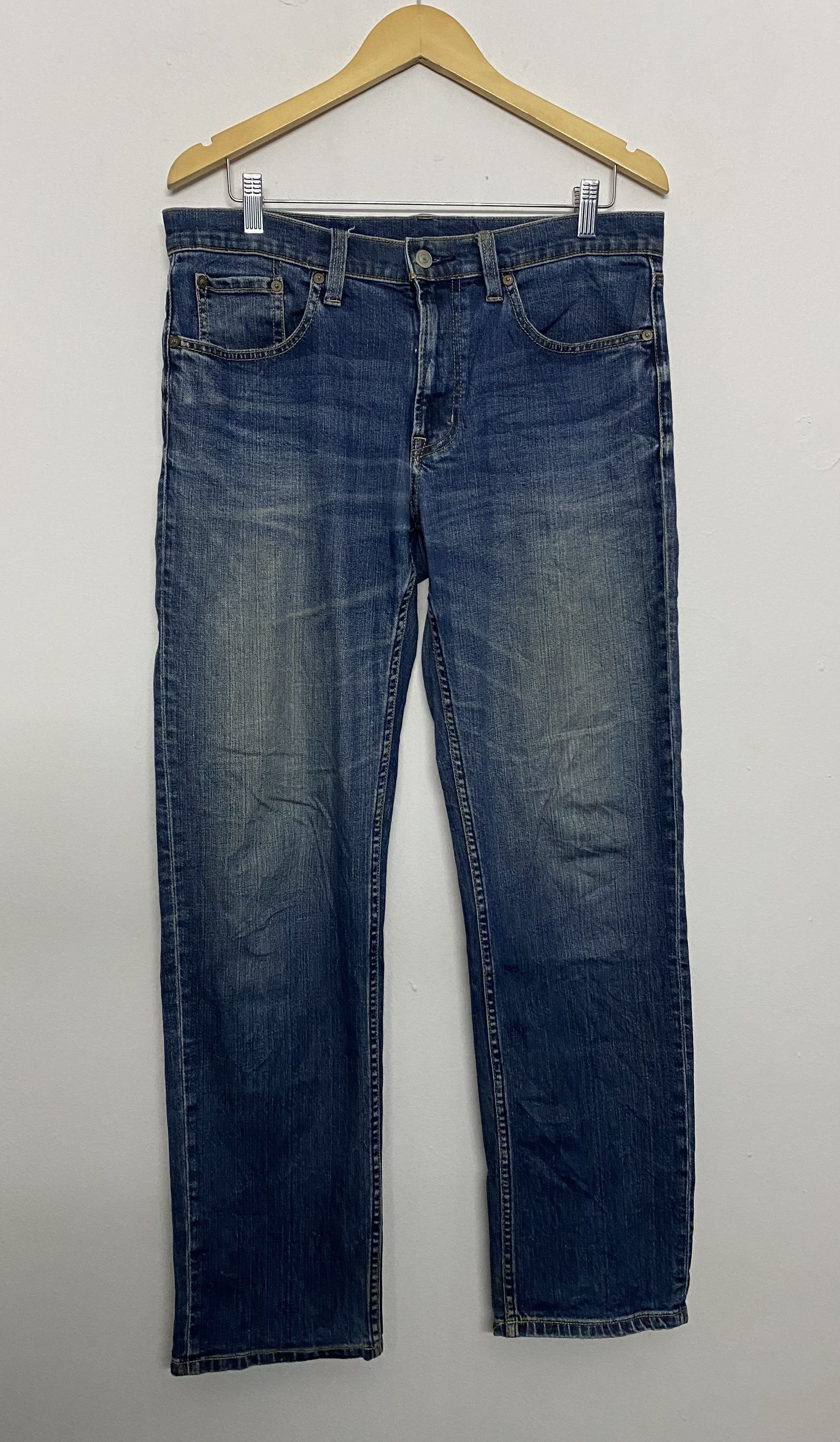 Muji Vtg Muji Regular Fit Blue Jeans Size US 34 / EU 50 - 1 Thumbnail