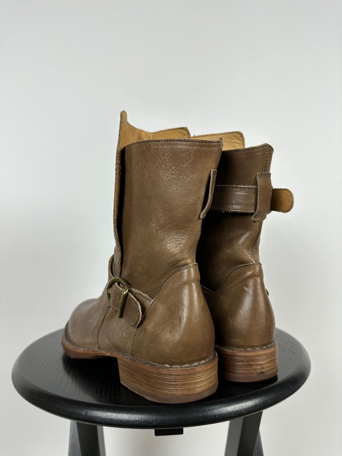 Fiorentini + Baker Fiorentini + Baker Eternity 2 Buckle Moto Ankle Boots Size US 7 / IT 37 - 3 Thumbnail