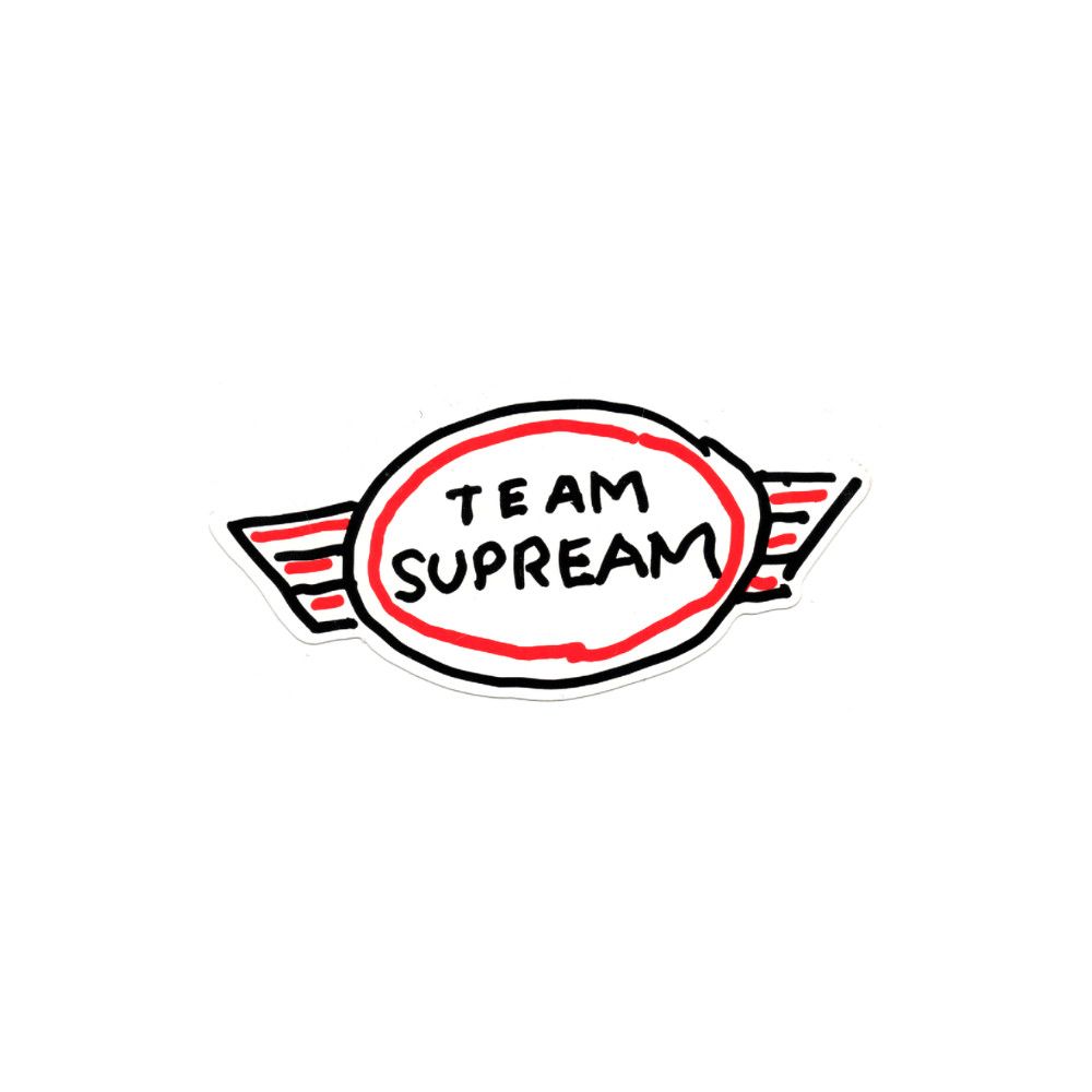 Supreme Supreme Team Supream Sticker Size ONE SIZE - 1 Preview