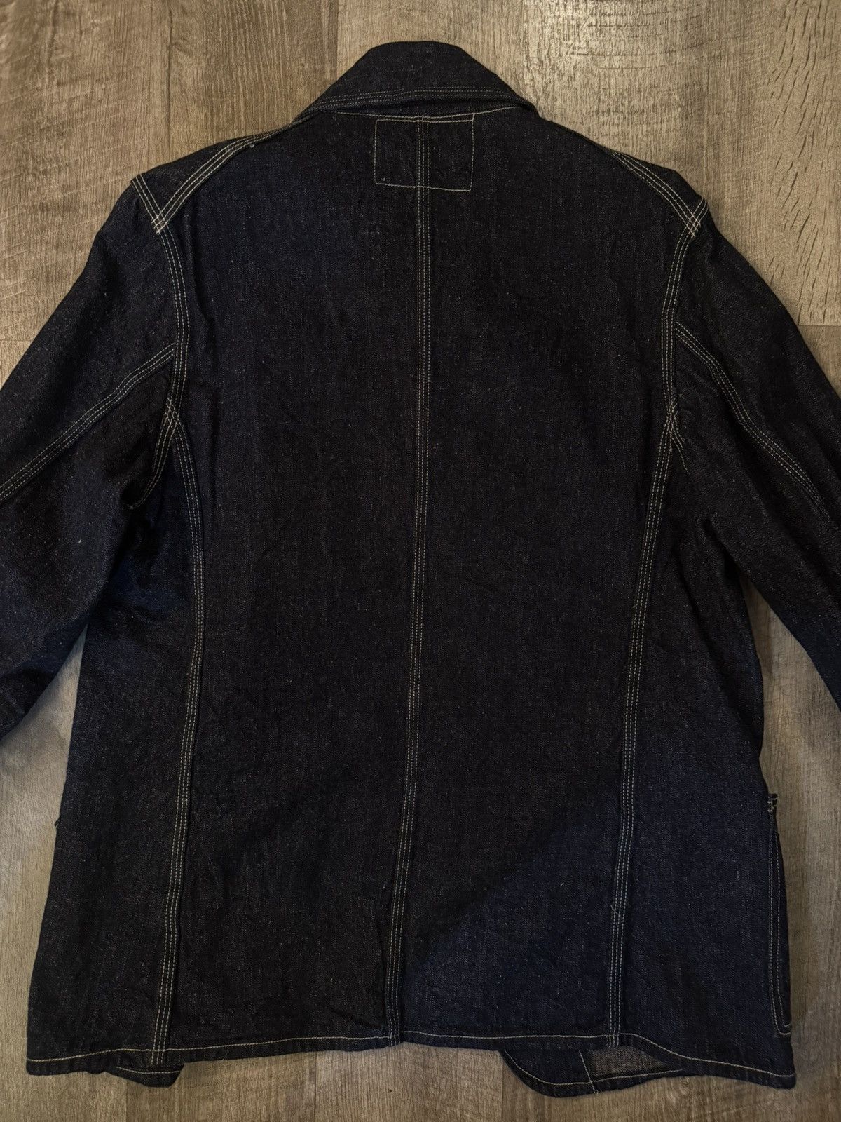 Heller's Cafe Heller’s Cafe x Warehouse & Co. Indigo Denim Chore Jacket Size US S / EU 44-46 / 1 - 5 Thumbnail