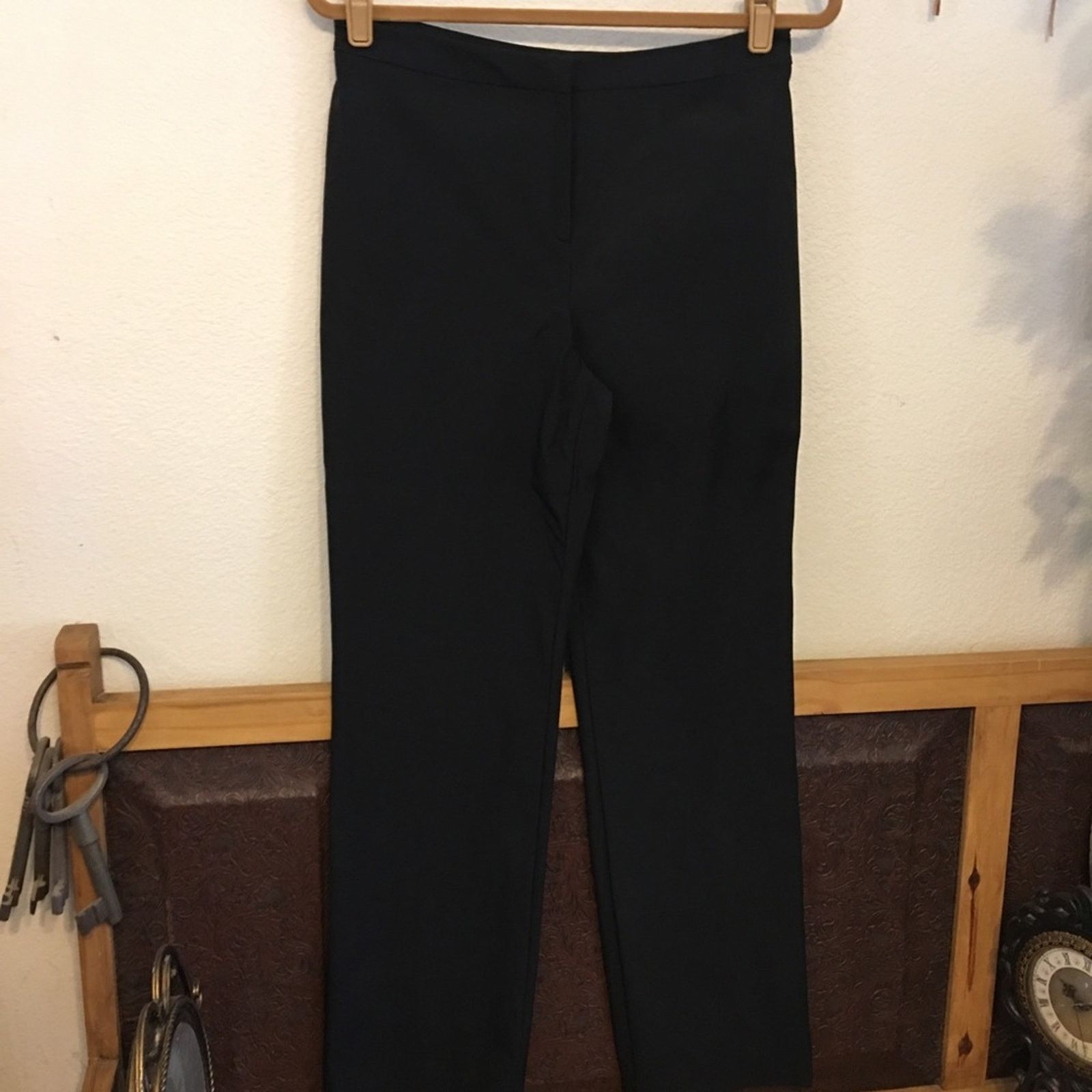 Other 111State Black career straight leg pants 10 Size 32" / US 10 / IT 46 - 2 Thumbnail