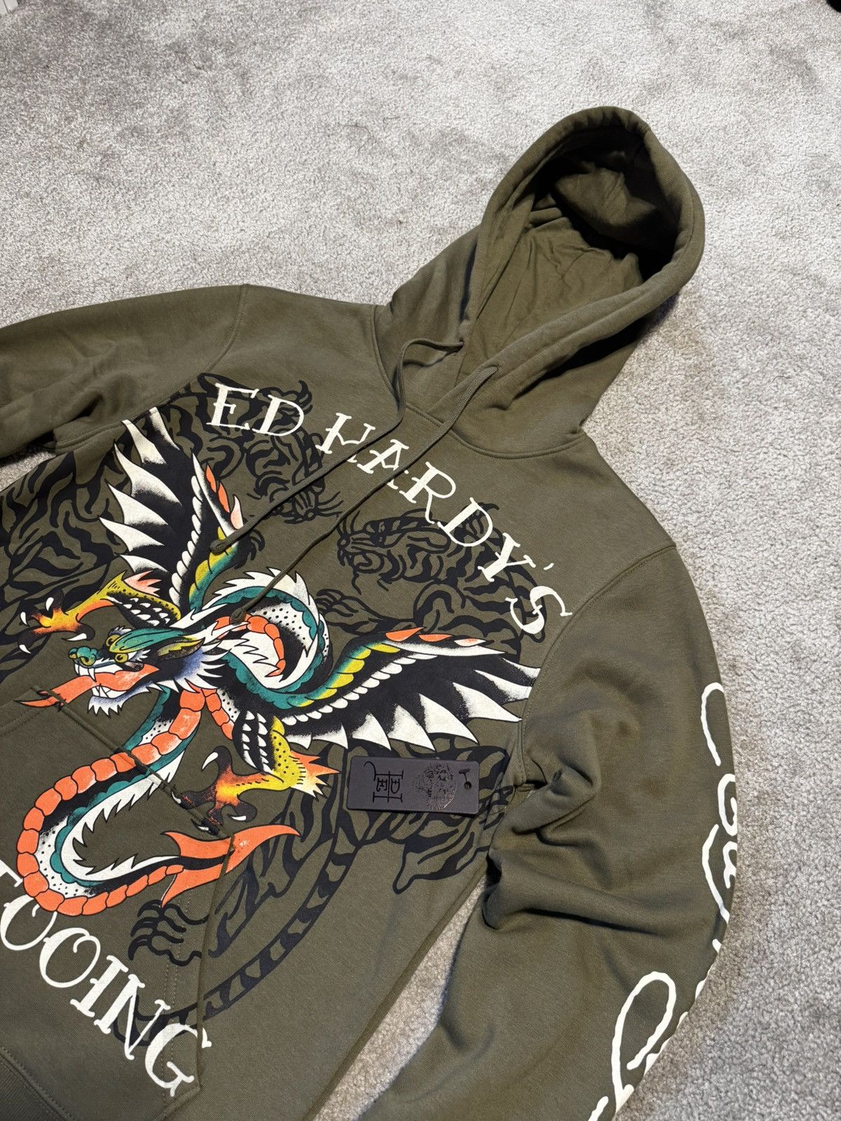 Ed Hardy × Japanese Brand Hoodie Ed Hardy Size US S / EU 44-46 / 1 - 6 Thumbnail