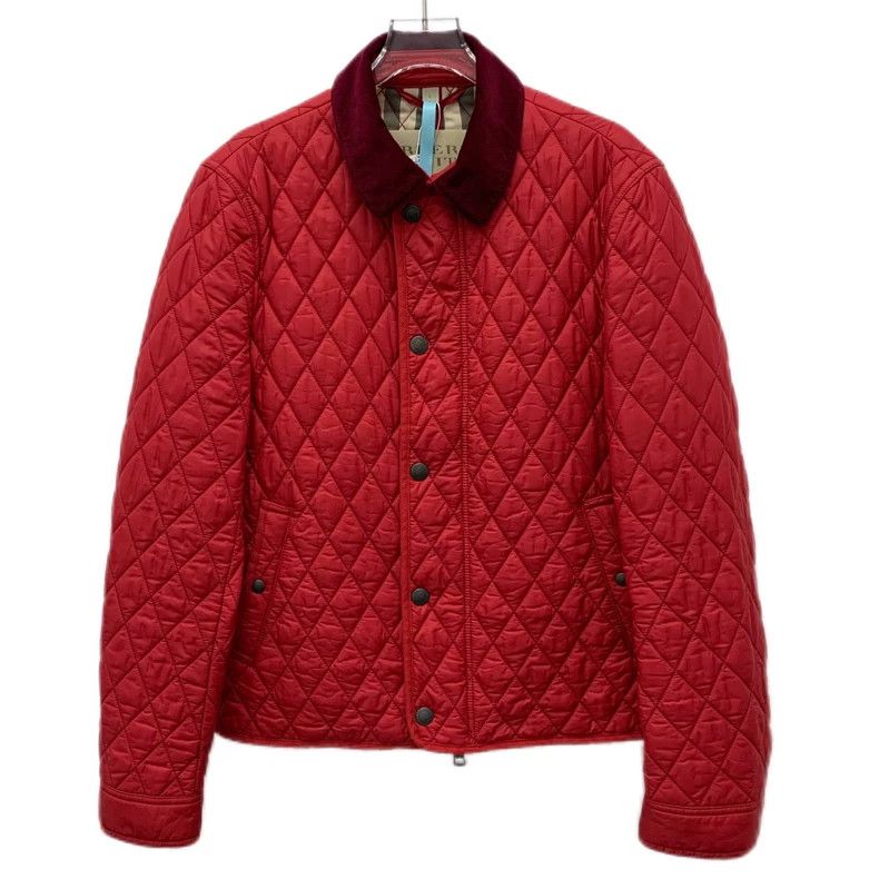 Burberry Burberry Red Quilted Cotton Coat S Size US S / EU 44-46 / 1 - 1 Thumbnail