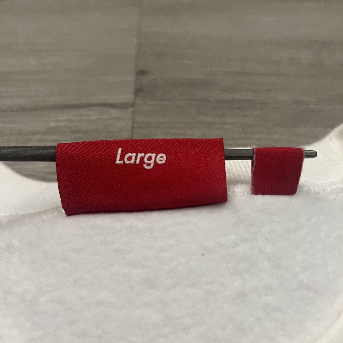Supreme Supreme Washed Box Logo Crewneck Size US L / EU 52-54 / 3 - 5 Thumbnail