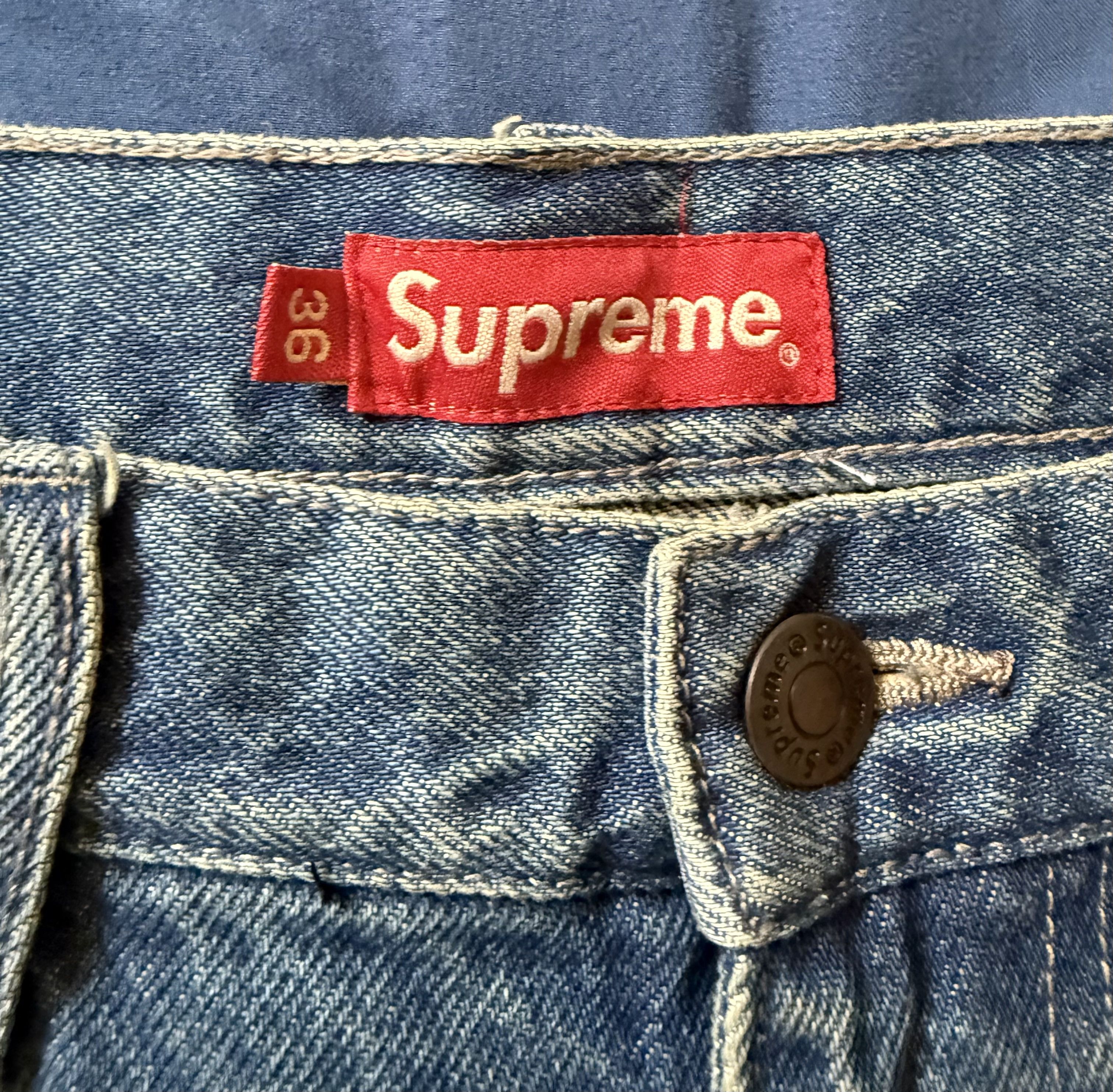 Supreme Supreme Graffitti handstyle denim shorts Size US 36 / EU 52 - 3 Thumbnail