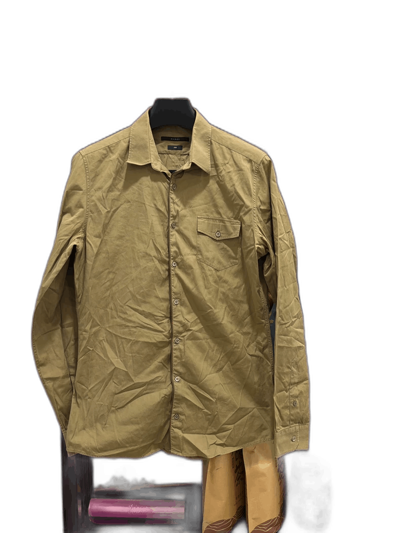 Gucci Gucci Long Sleeve Shirt Size 40 Italy Size US M / EU 48-50 / 2 - 1 Thumbnail
