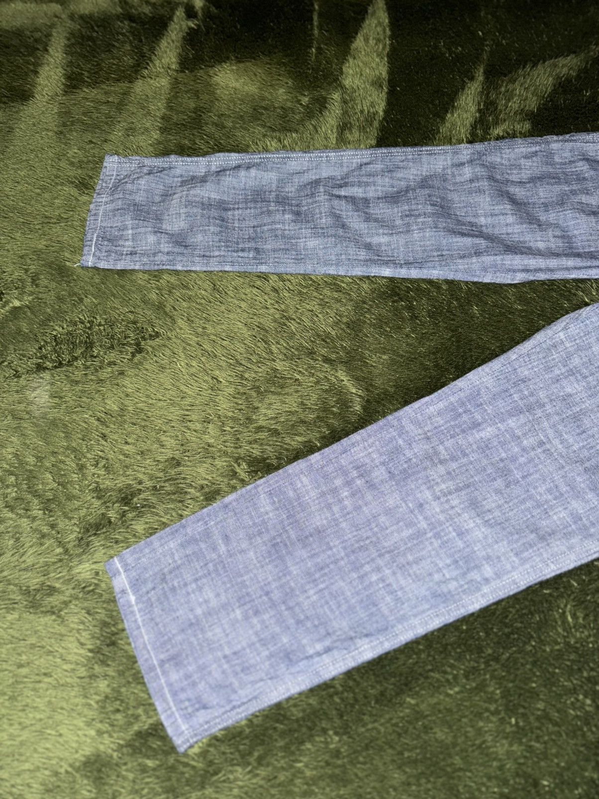 Lee [M] LEE Made in Japan EME Line Chambray Work Pants Size US 30 / EU 46 - 7 Thumbnail
