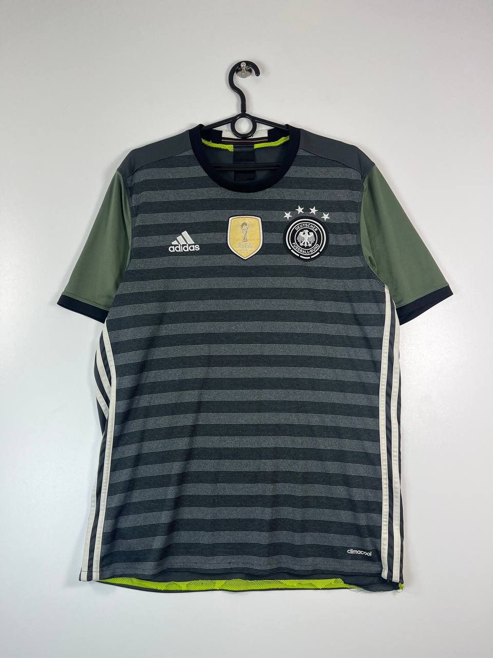 Germany 2016 Away Shirt Adidas Football Soccer AA0110 Size L