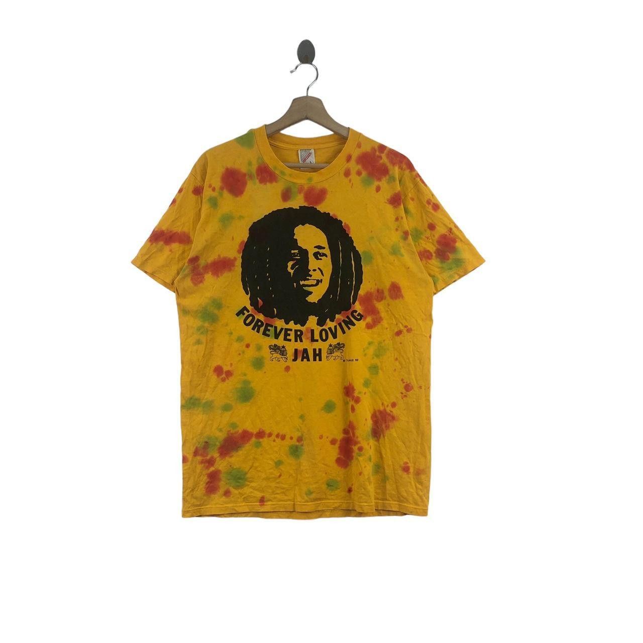Bob Marley Vintage 1993 BOB MARLEY REGGAE Forever Loving Jah Tee Shirt Size US L / EU 52-54 / 3 - 1 Thumbnail