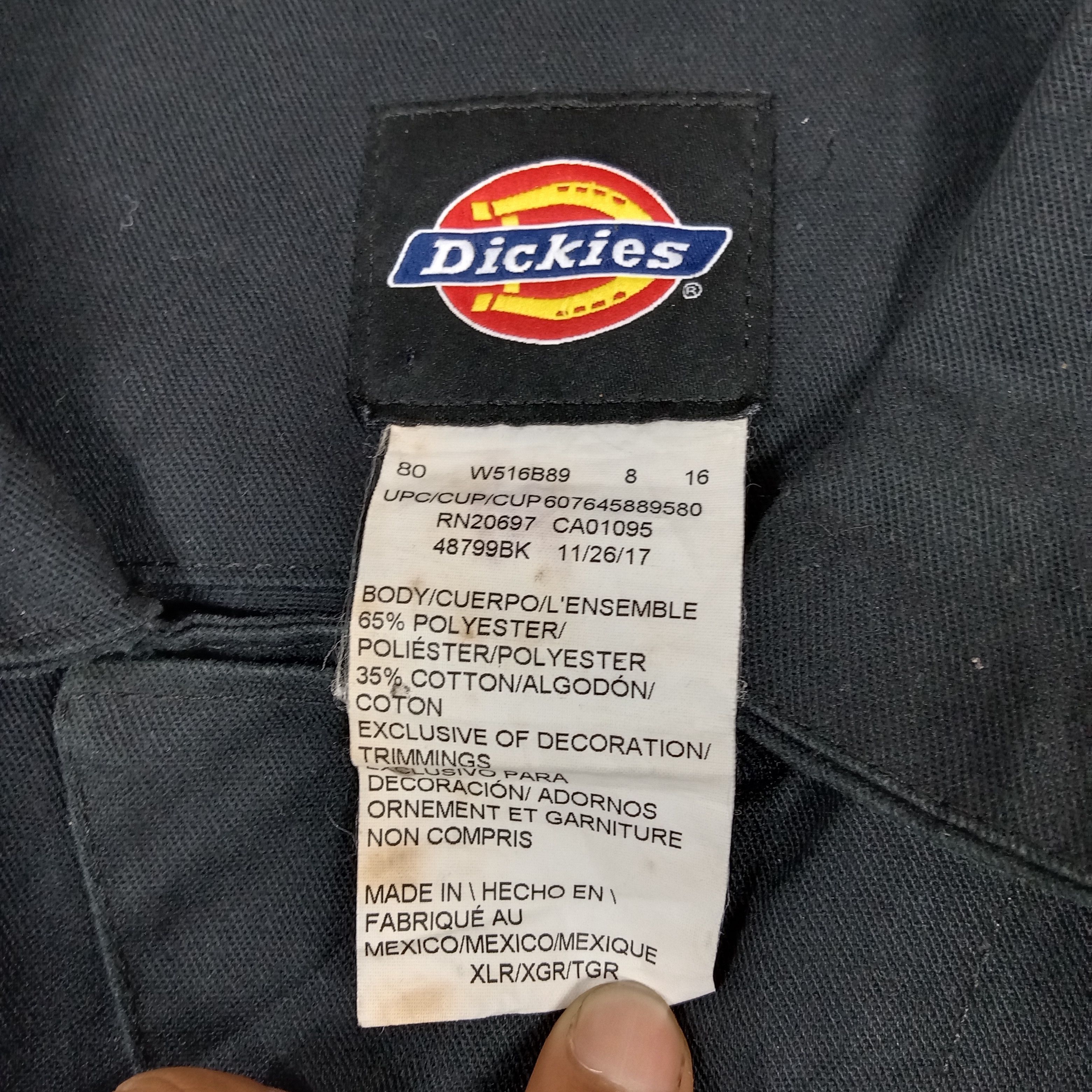 Dickies Dickies Skull Logo Workwear Coverall Jacket C277N20 Size US L / EU 52-54 / 3 - 7 Thumbnail