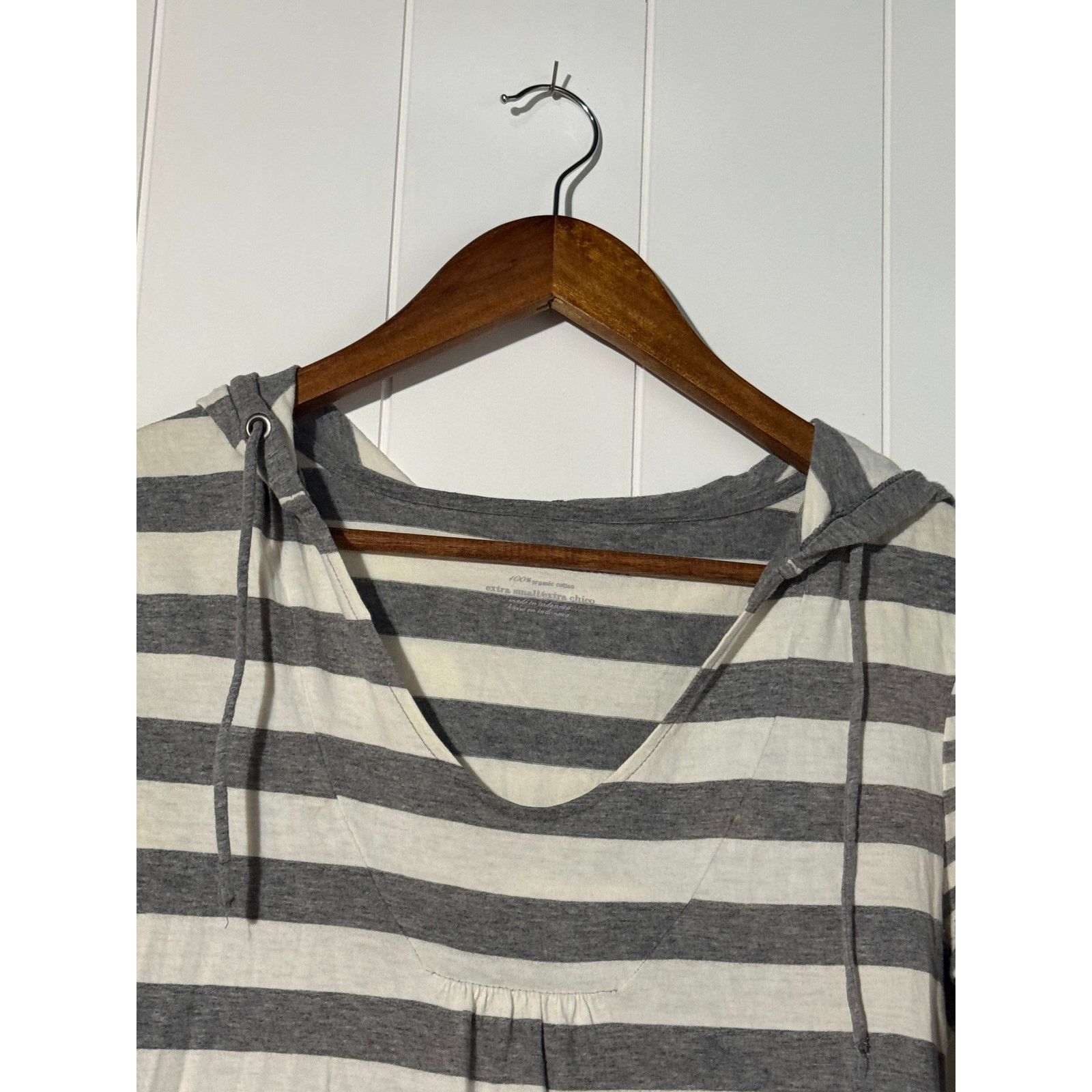 Norma Kamali Norma Kamali · Size XS · V-Neck Hoodie · Grey Size XS / US 0-2 / IT 36-38 - 2 Thumbnail