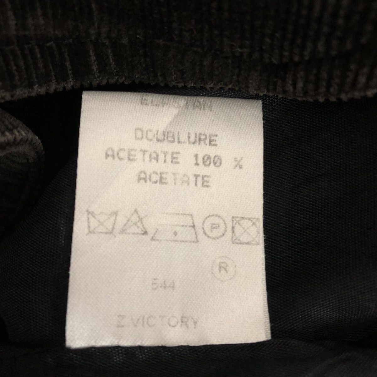 Vintage TJ Blouson Gerbe Suede Corduroy Jacket Size US XXS / EU 40 - 9 Thumbnail