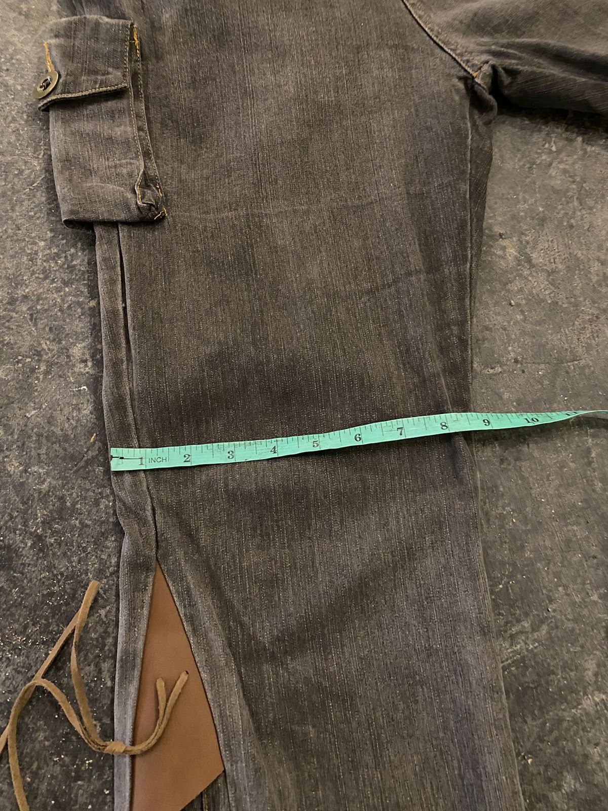 Hysteric Glamour × If Six Was Nine × Le Grande Bleu (L.G.B.) Y2k Livre Claire ifsixwasnine goa style jeans Size US 33 - 11 Thumbnail