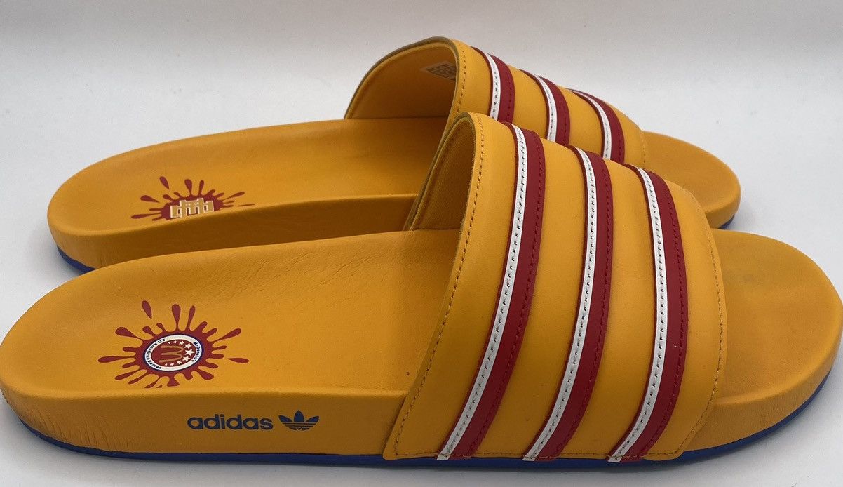 Adidas × Eric Emanuel Adidas x Eric Emanuel Adilette Slides Size US 11 / EU 44 - 2 Thumbnail