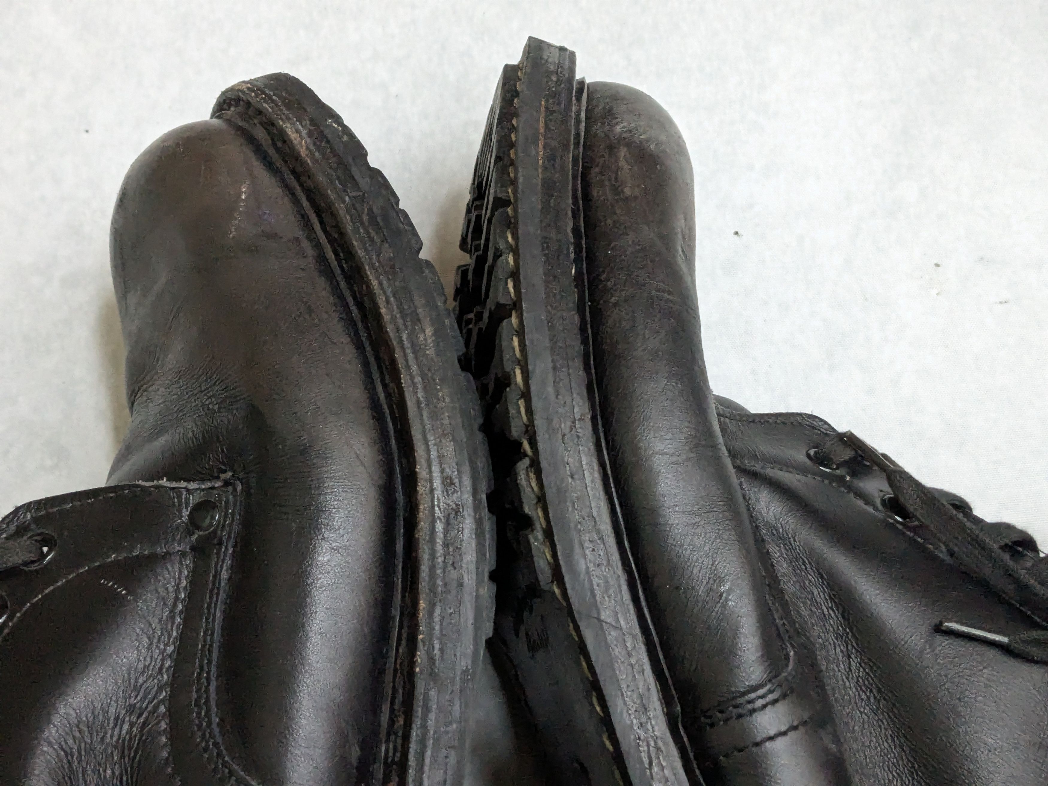 Genuine Leather Derisi Combat Boots Black 9 42 Paratrooper Military Size US 9 / EU 42 - 7 Thumbnail