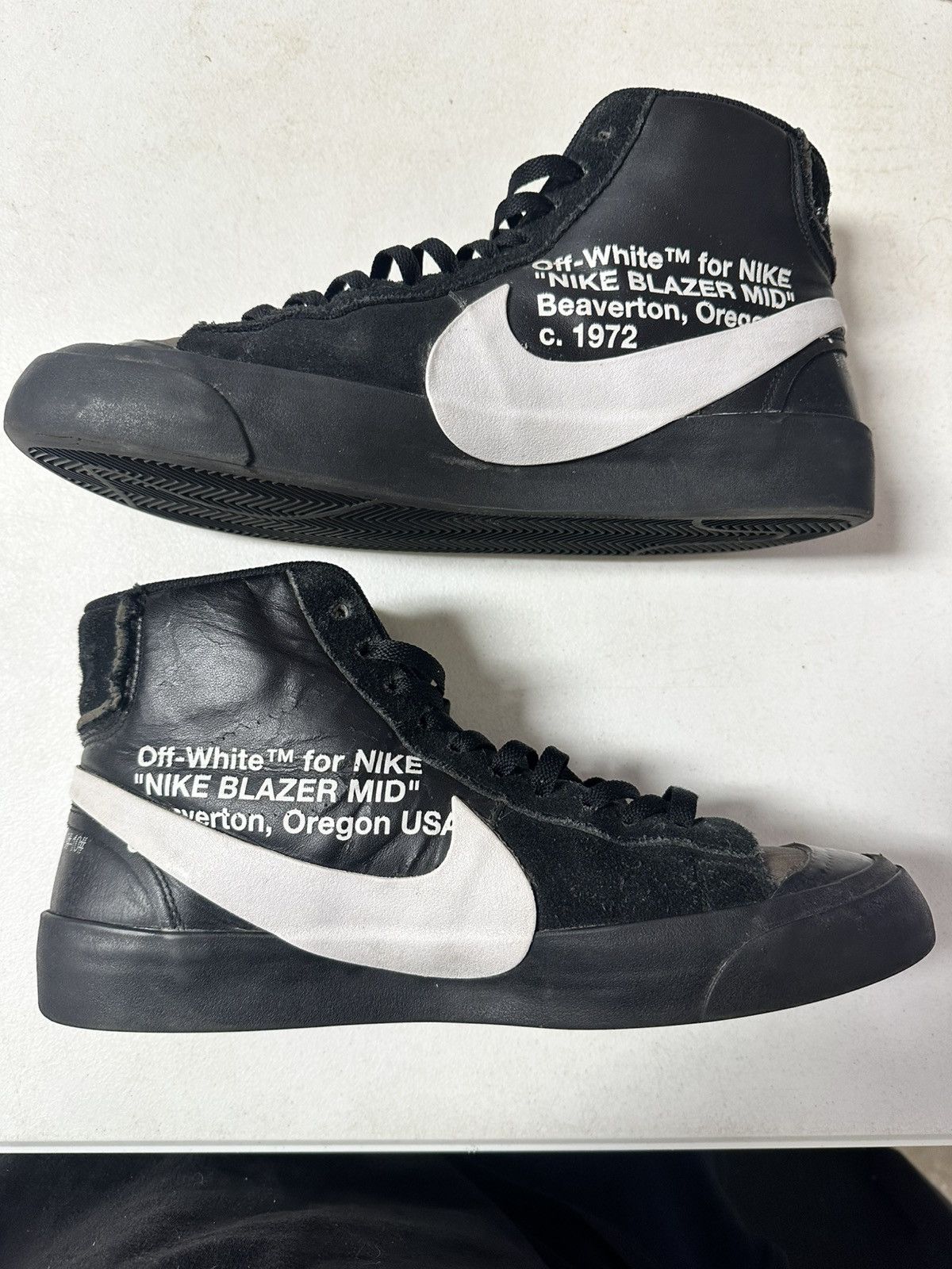 Nike × Off-White Nike offwhite blazer grim reaper Size US 10 / EU 43 - 2 Thumbnail