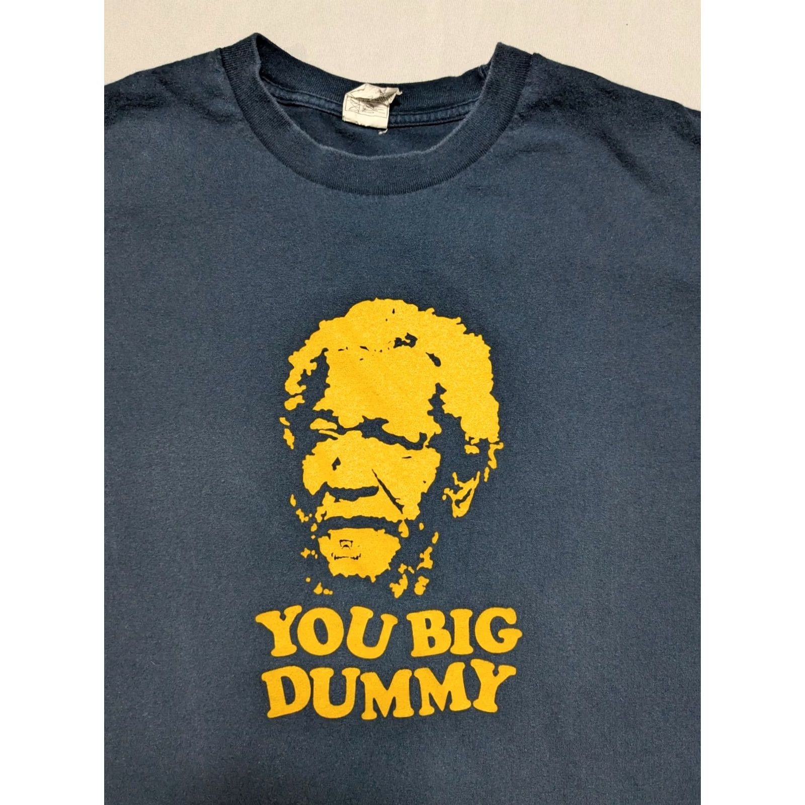 FRED VTG Y2K Fred Sanford & Son YOU BIG DUMMY Red Foxx Alstyle Men XL Blue T-Shirt Size US XL / EU 56 / 4 - 3 Thumbnail