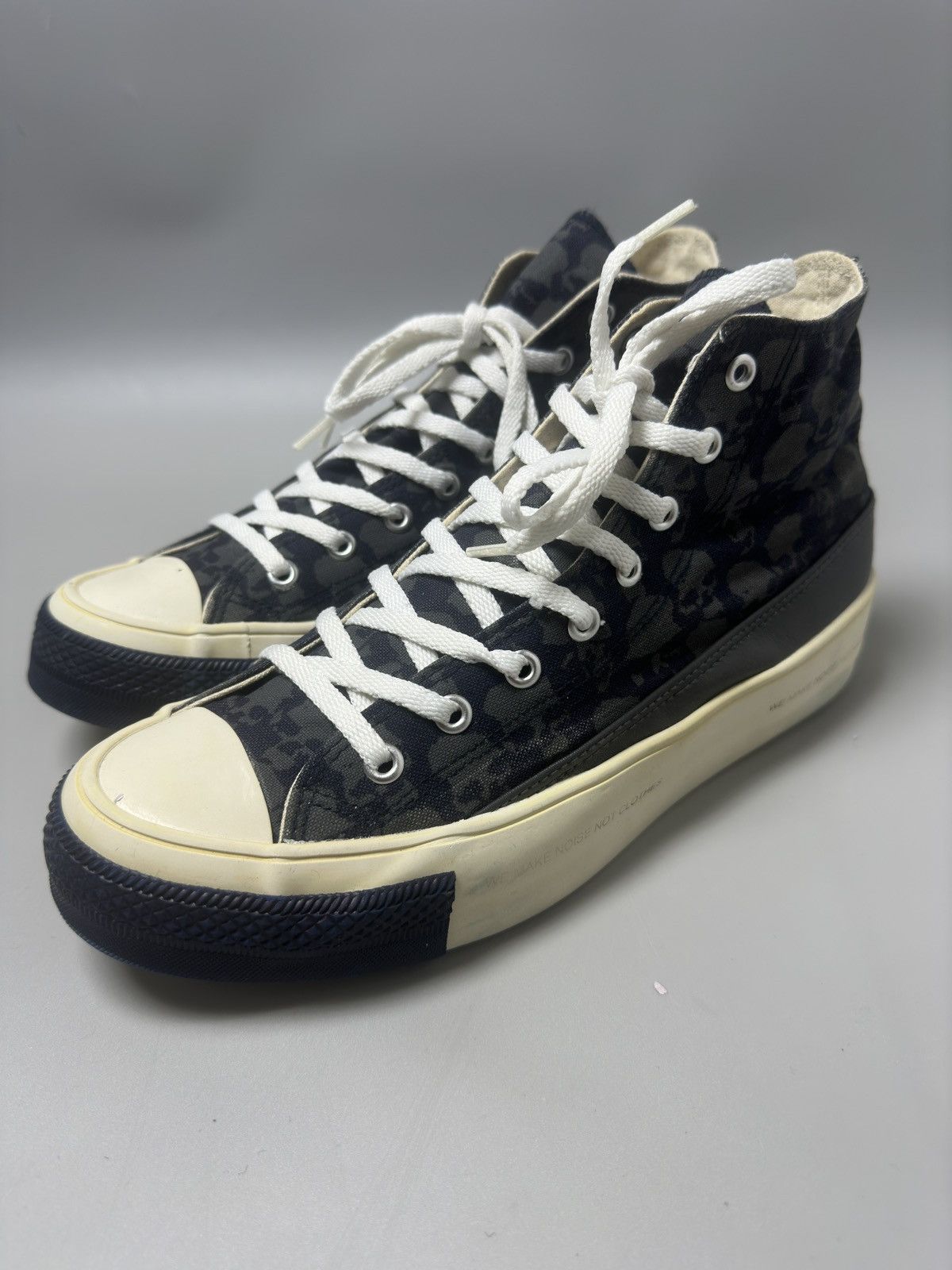 Jun Takahashi UNDERCOVER S’S16 / SKULL HIGH TOP Size US 8.5 / EU 41-42 - 8 Thumbnail